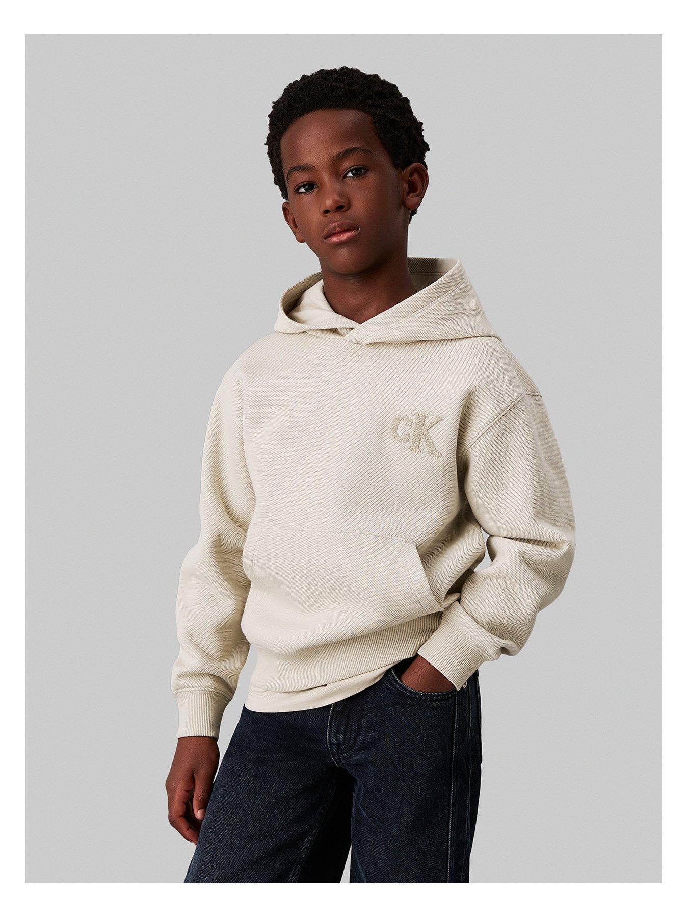 calvin-klein-jeans-boys-bonded-pique-mono-hoodie-beige