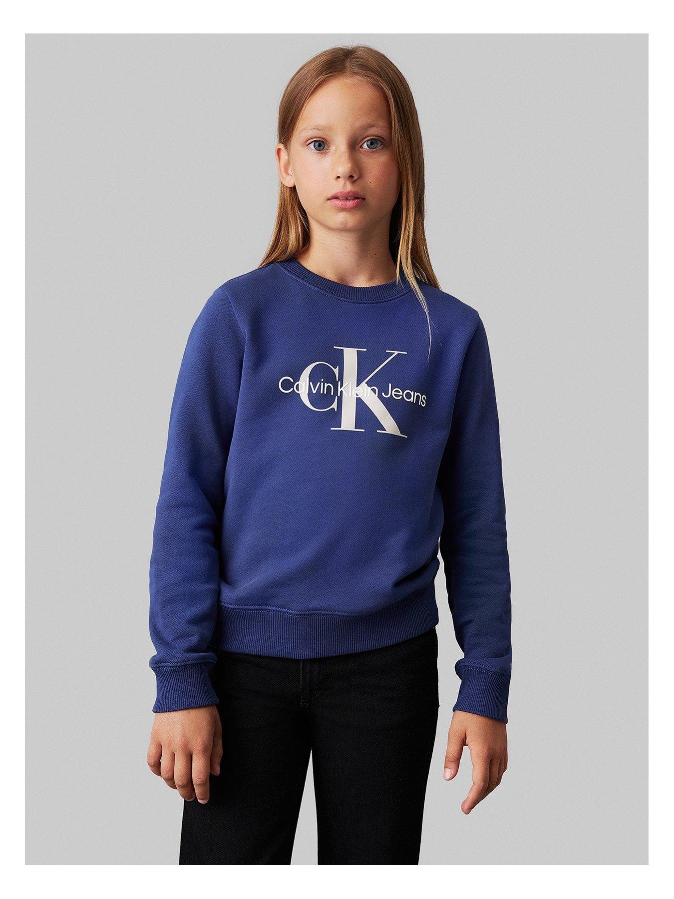 calvin-klein-jeans-kids-ck-monogram-terry-sweatshirt-blue