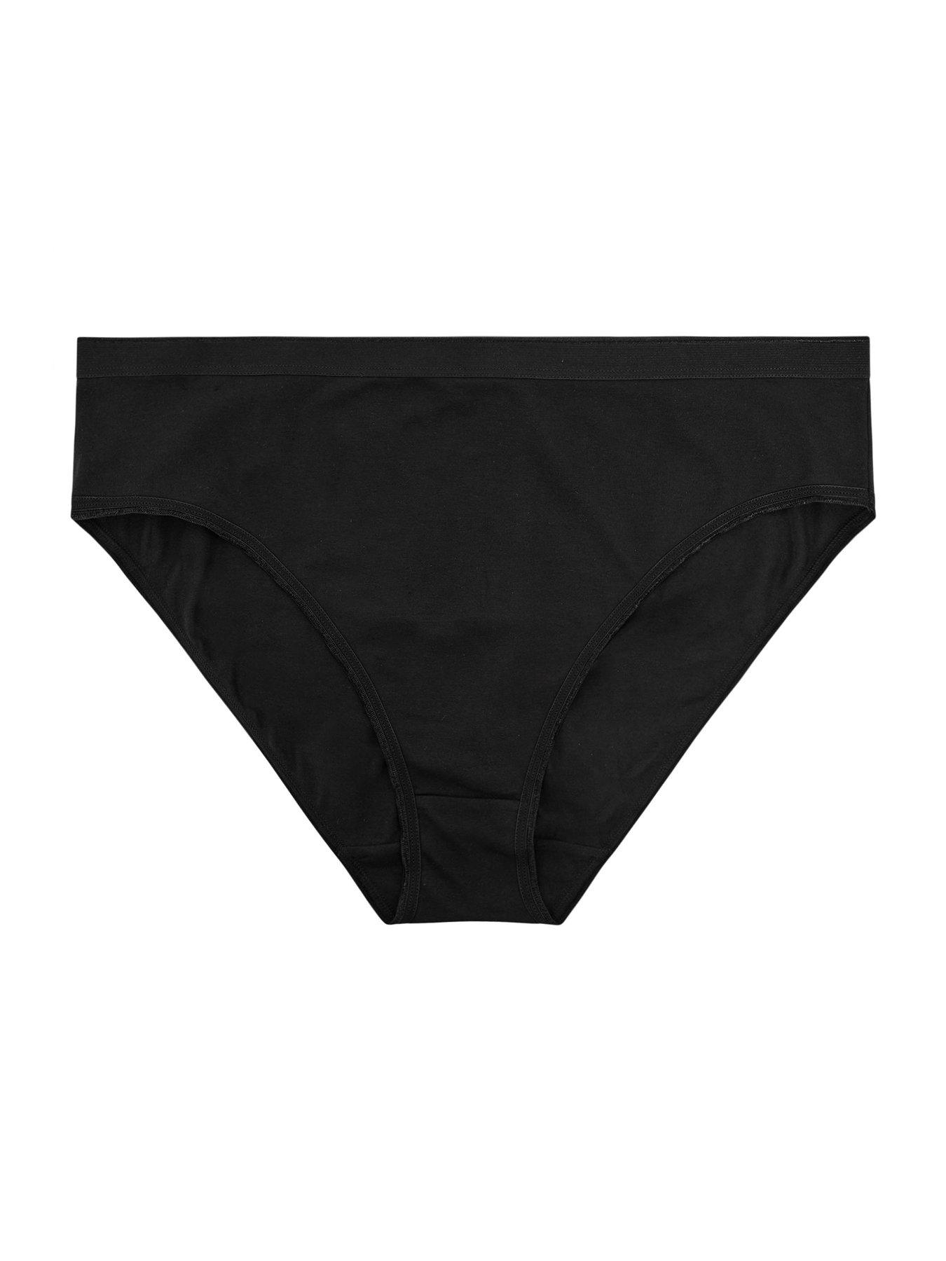 yours-curve-5-pack-stretch-hi-leg-brief-blackback