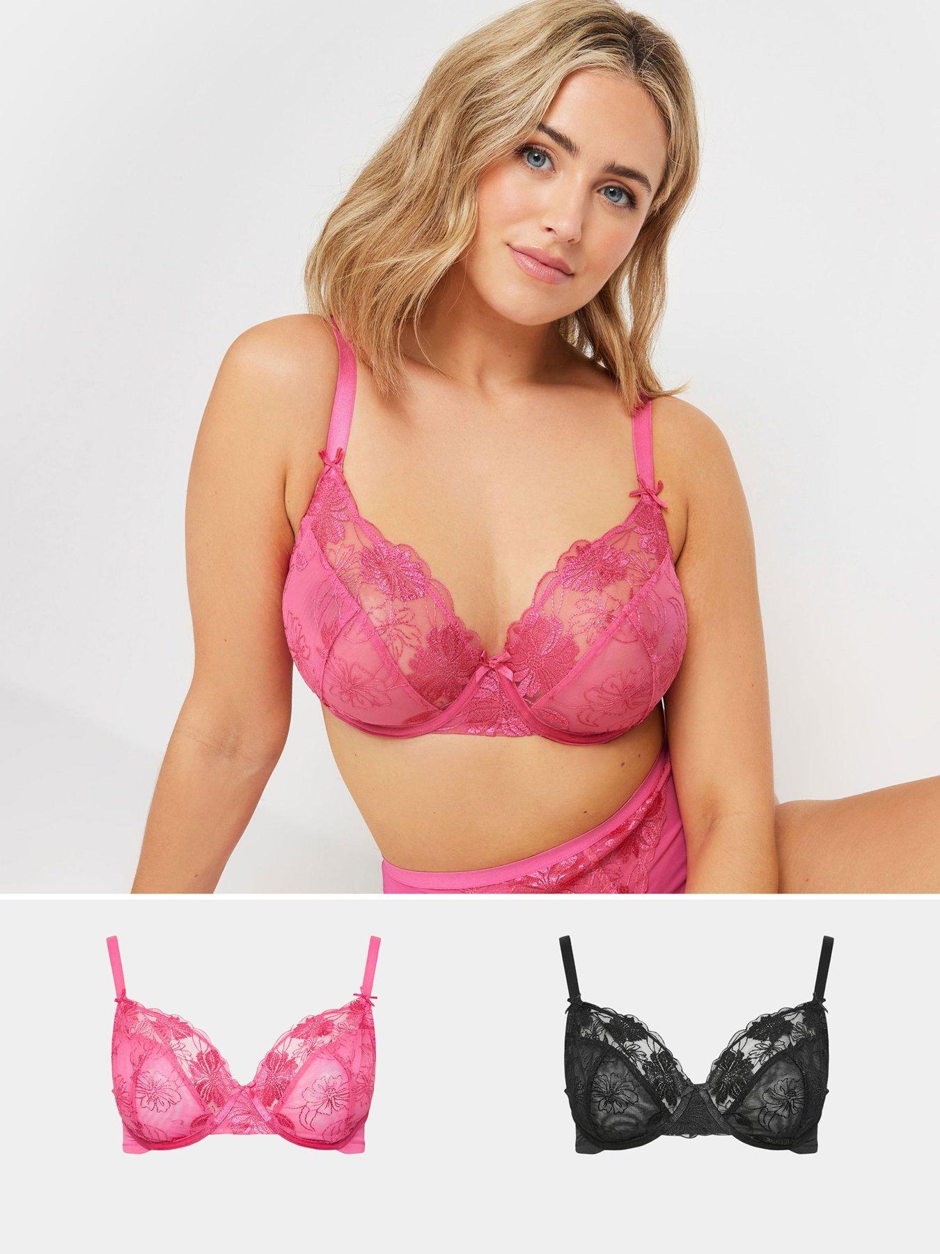 yours-curve-2-pack-floral-underwired-bra