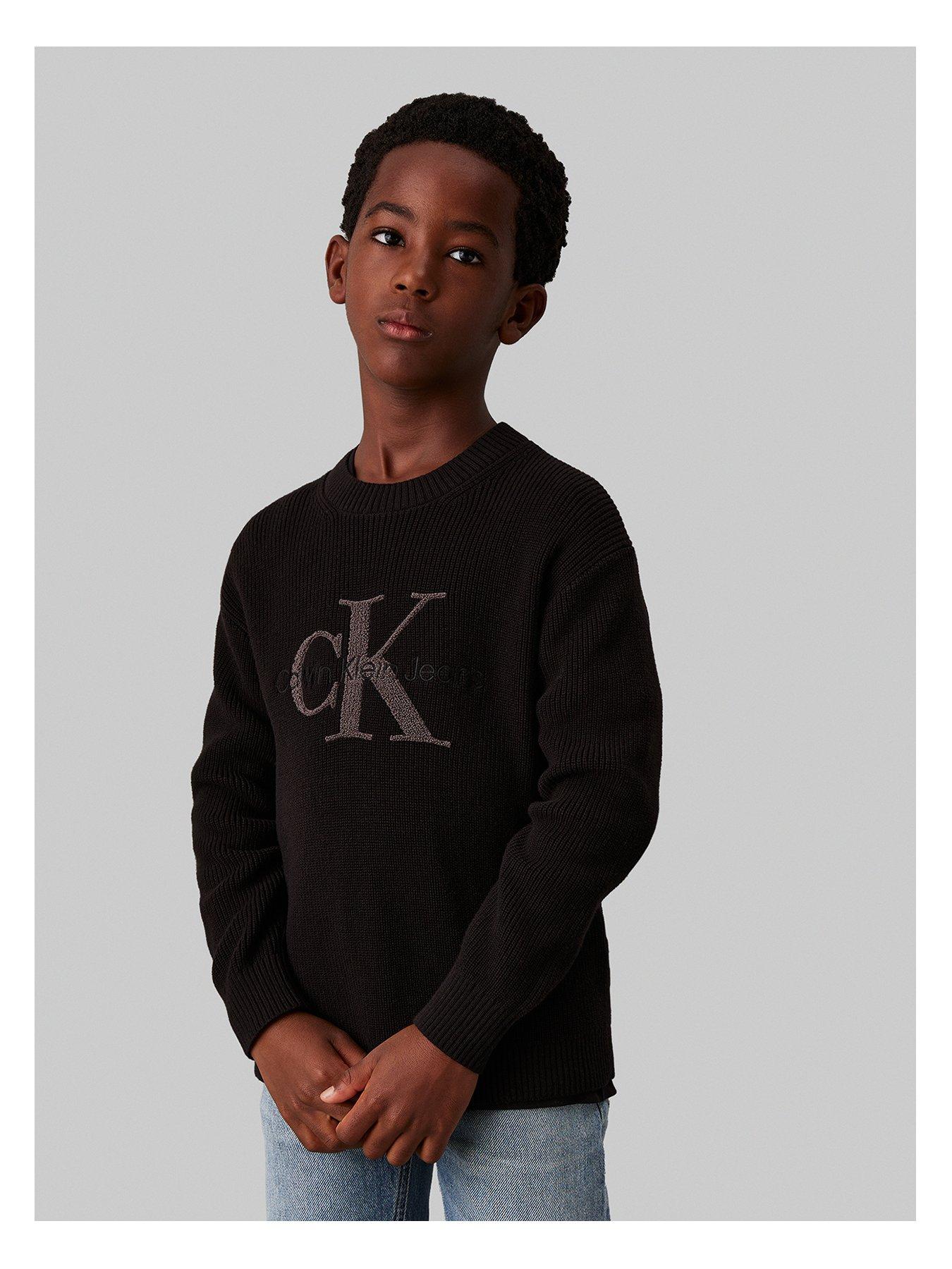 calvin-klein-jeans-boys-ck-stitch-sweater-black