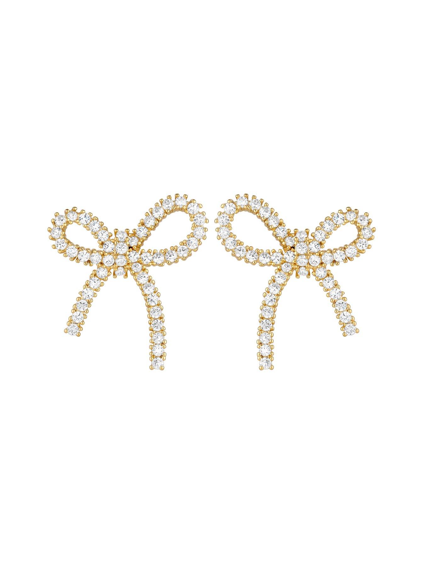 jon-richard-jon-richard-gold-plated-cubic-zirconia-and-pearl-bow-earringsstillFront