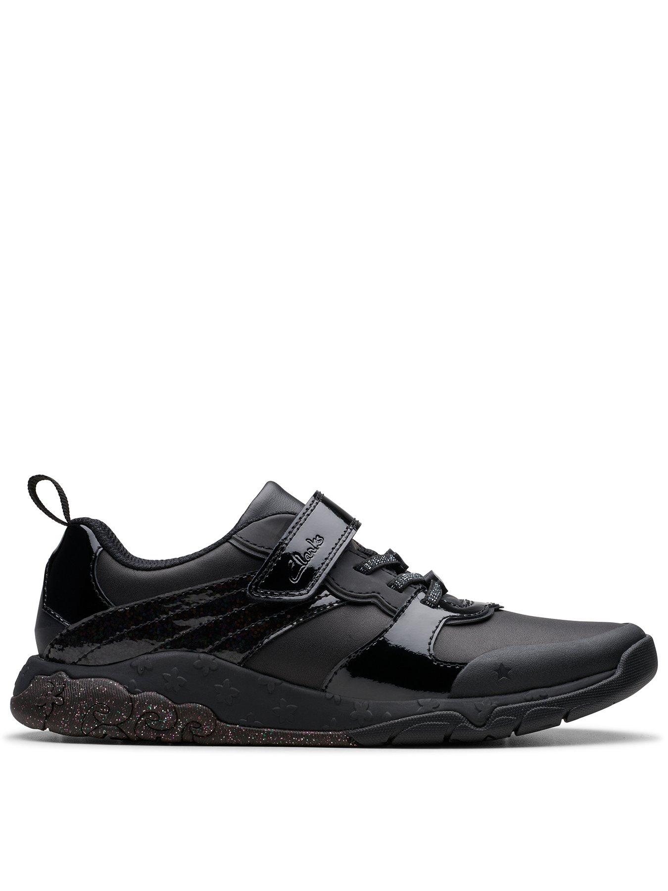 clarks-kids-tidal-flare-lace-school-trainerfront