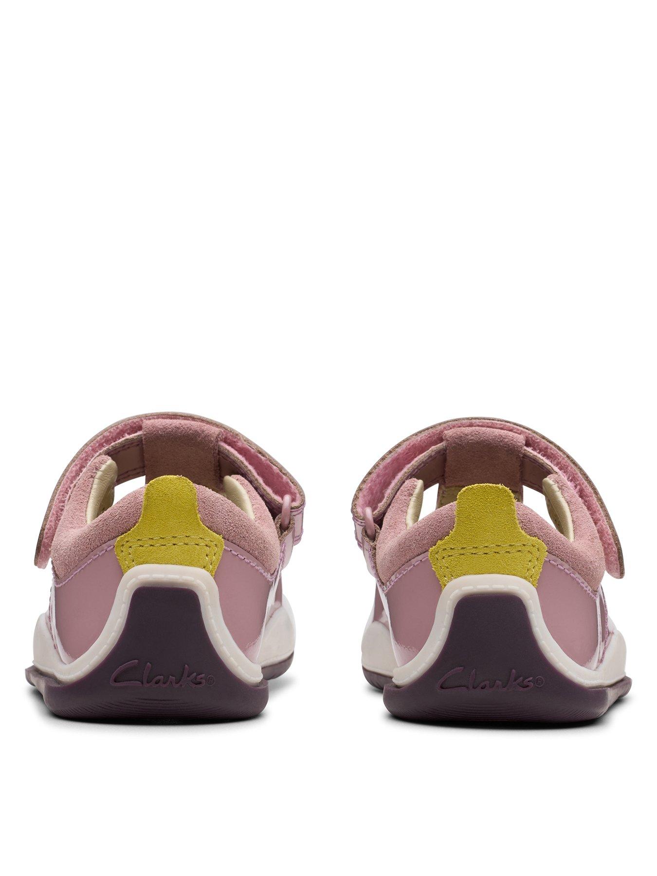 Image 3 of 7 of Clarks Toddler First Noodle Bright Tbar Shoe