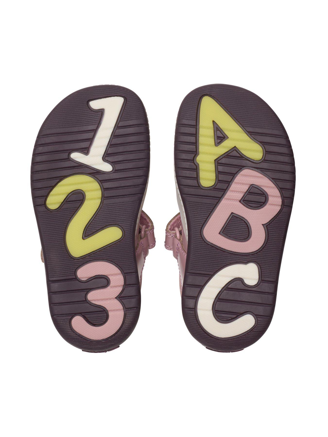 Image 6 of 7 of Clarks Toddler First Noodle Bright Tbar Shoe