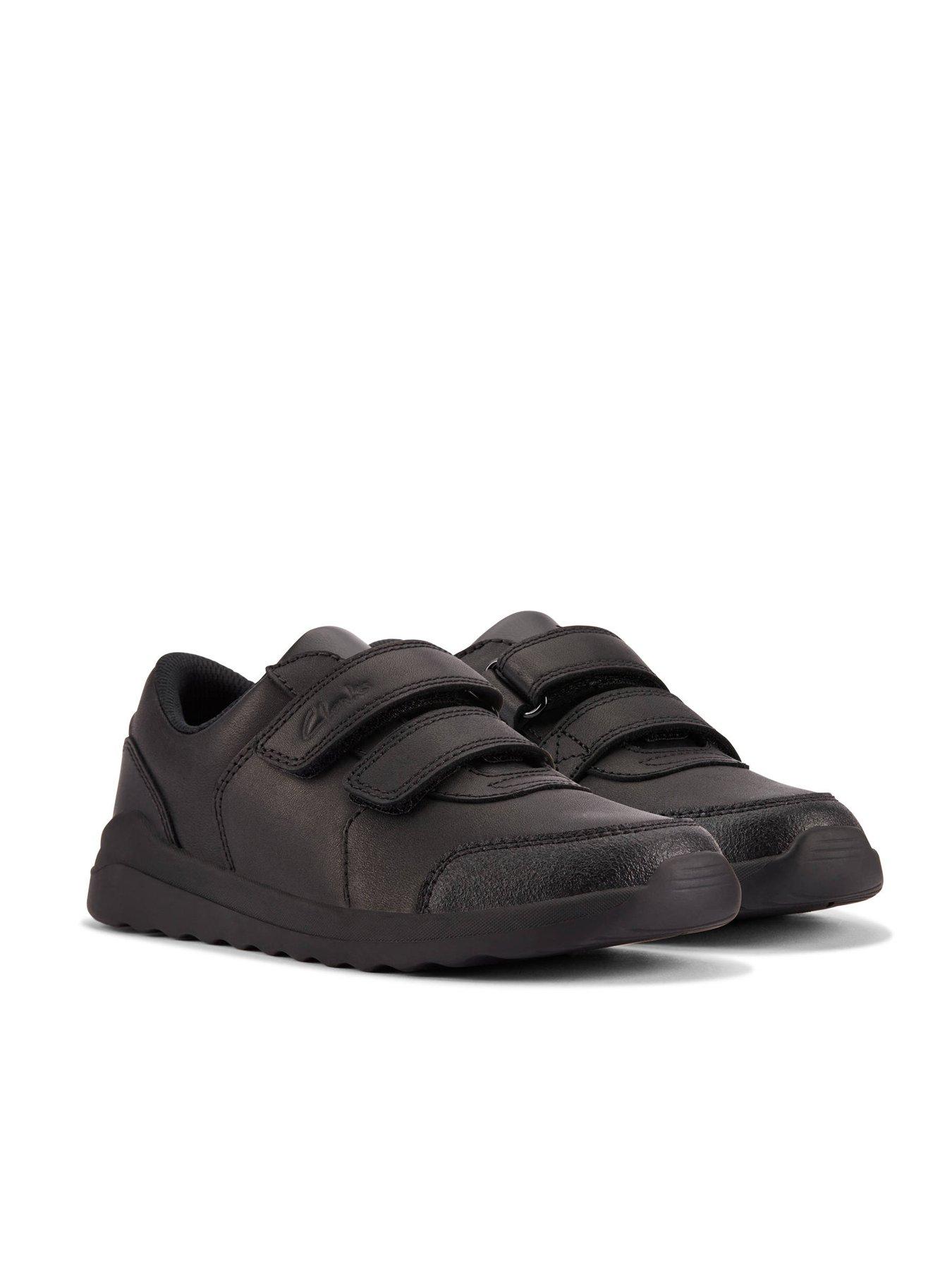 Image 6 of 6 of Clarks Kids Daze Step 2  Double Strap Leather School Shoe