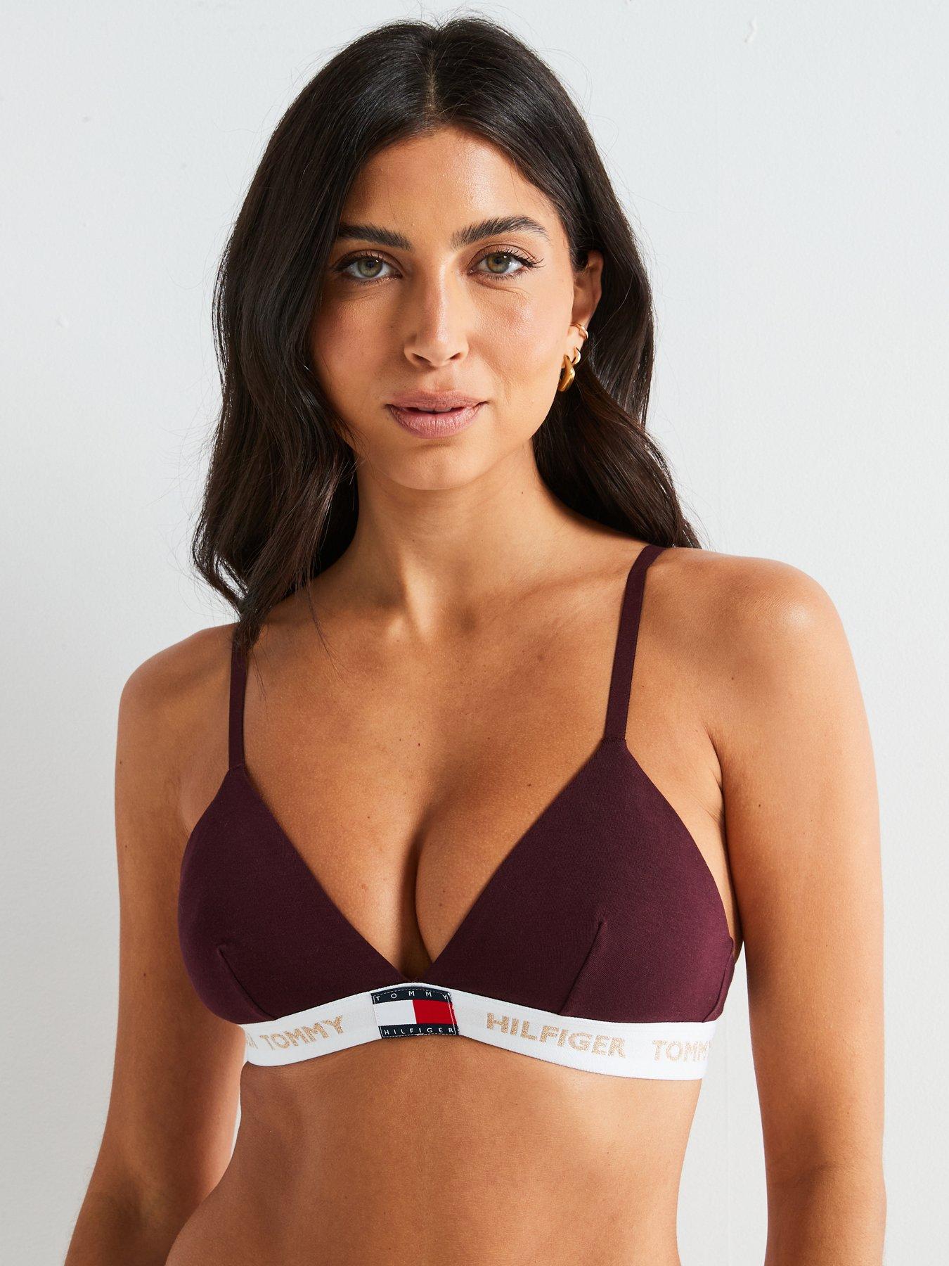 tommy-hilfiger-banded-logo-bra-red