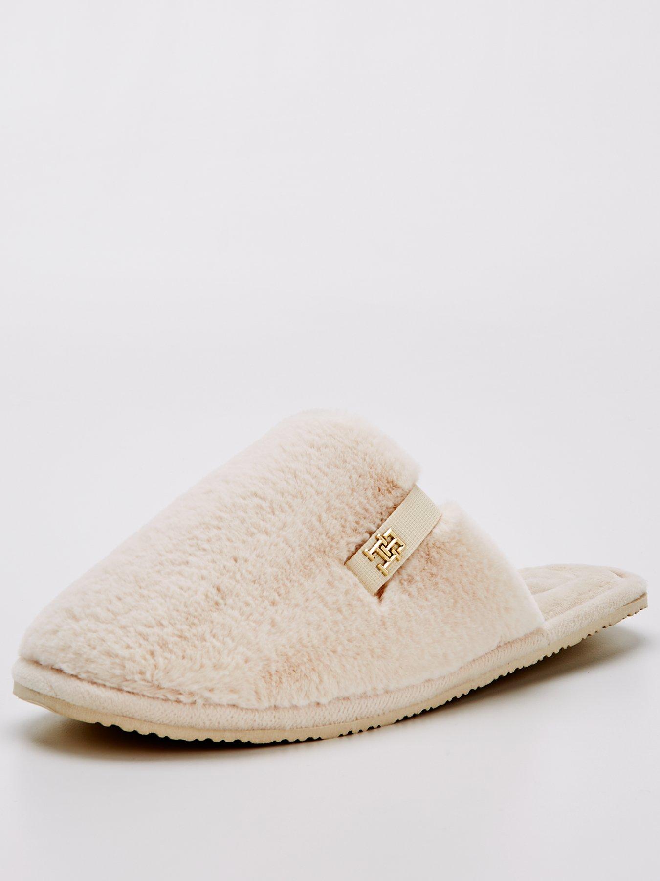 tommy-hilfiger-logo-hardwear-slippers-whitestillFront