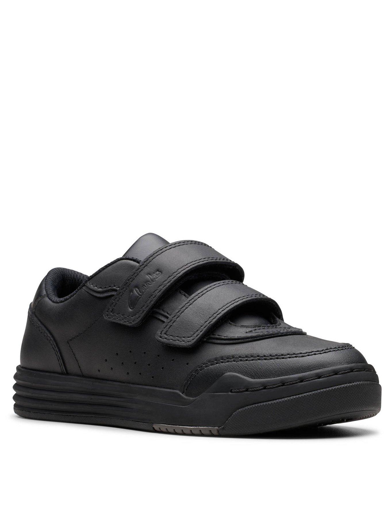 clarks-kids-urban-solo-double-strap-leather-school-shoestillFront