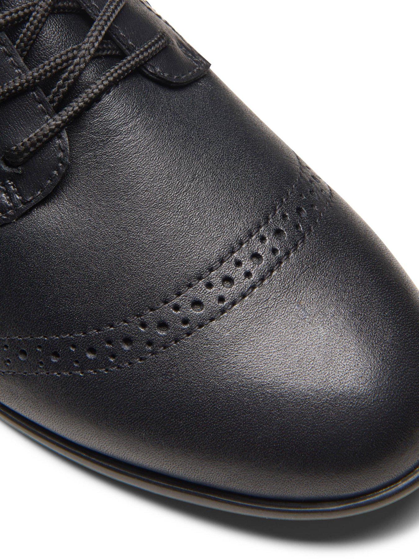 Image 7 of 7 of Clarks Youth Finjabrogue Lace Leather School Shoe
