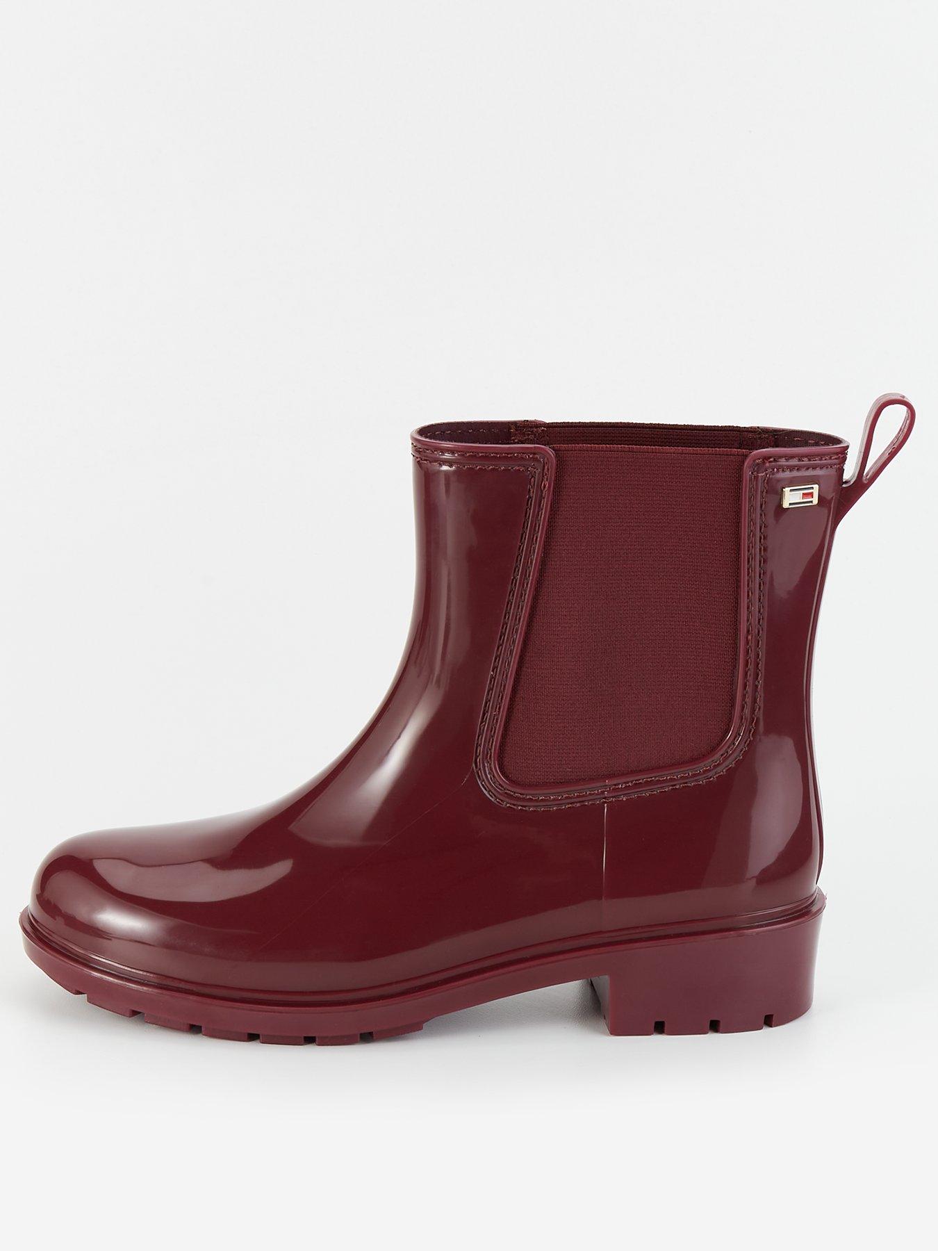 tommy-hilfiger-flag-logo-rainboots-red