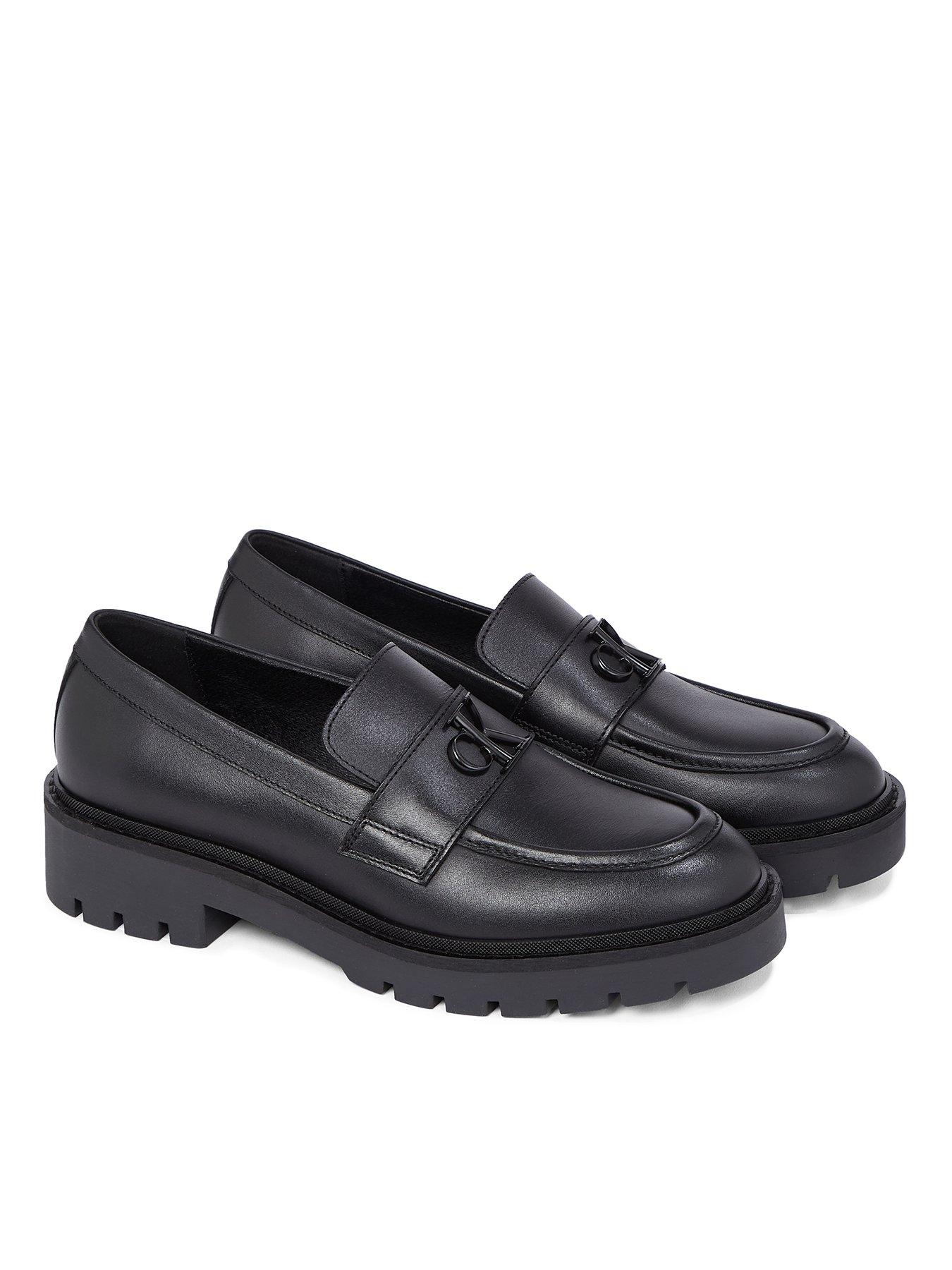 calvin-klein-jeans-flatform-loafers-blackstillFront