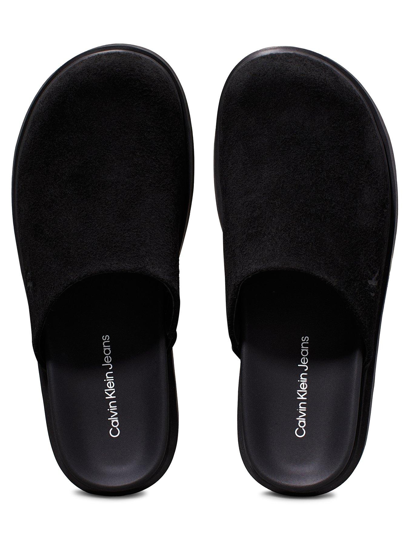 calvin-klein-jeans-closed-toe-mules-blackoutfit