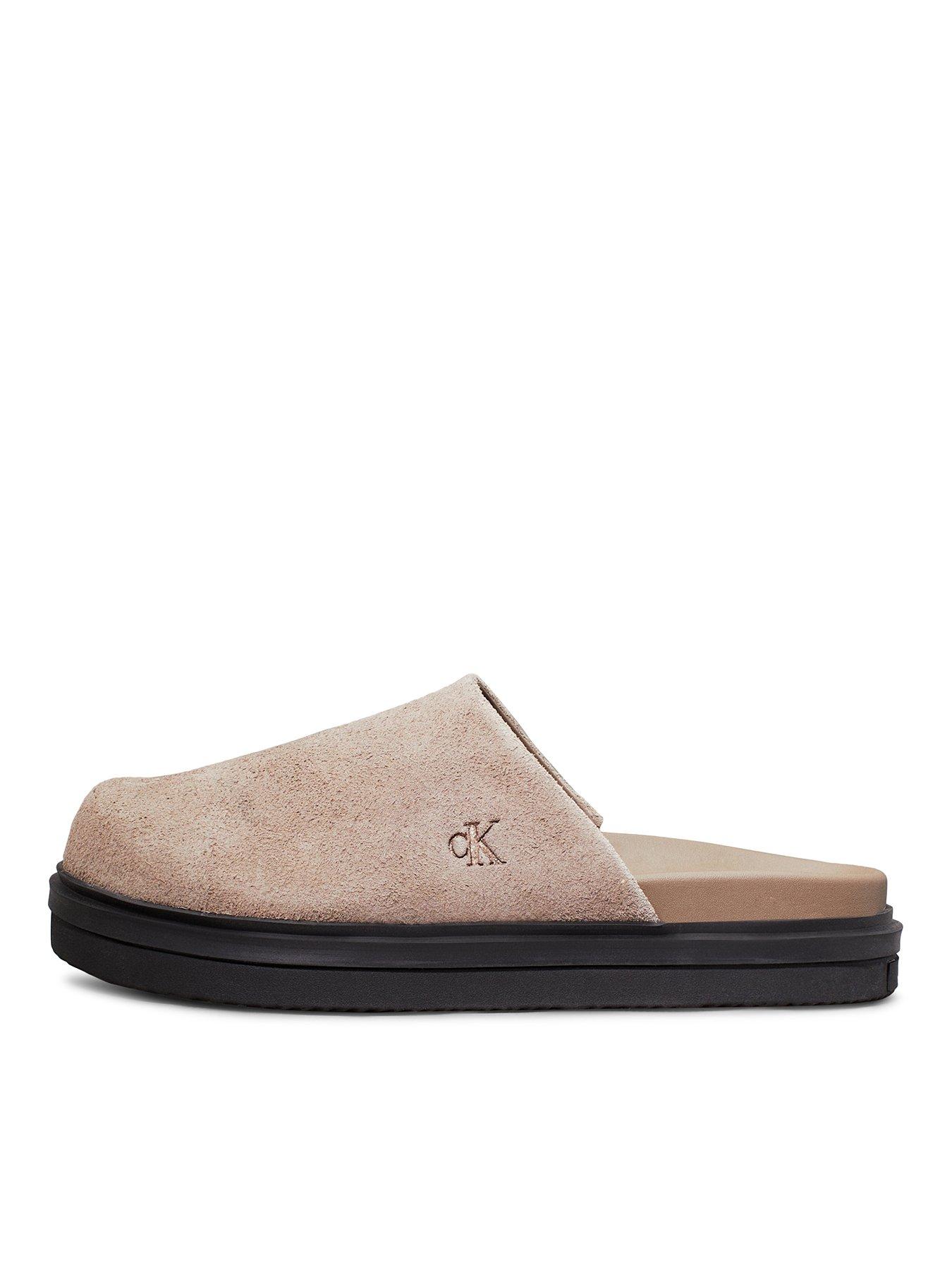 calvin-klein-jeans-closed-toe-mules-beige