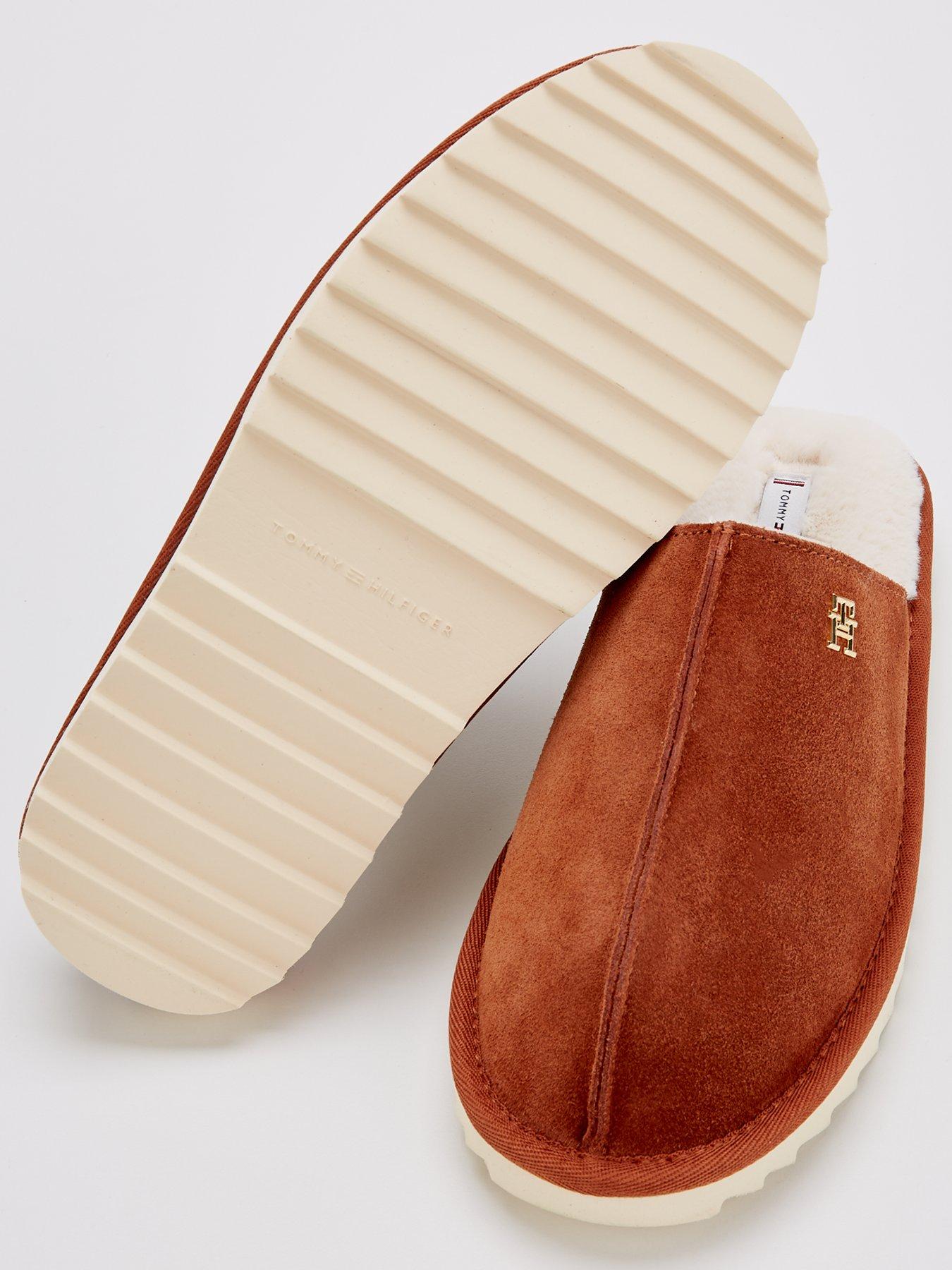 tommy-hilfiger-logo-slippers-browndetail