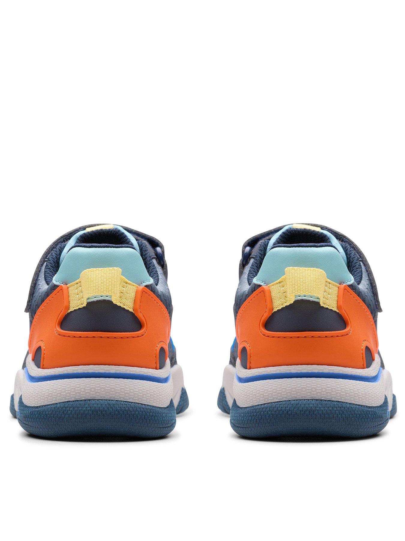 clarks-kids-feather-pace-trainerback