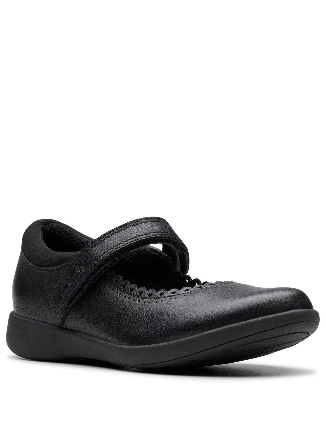 Image 2 of 6 of Clarks Kids Etch Pure Mary Jane Leather School Shoe