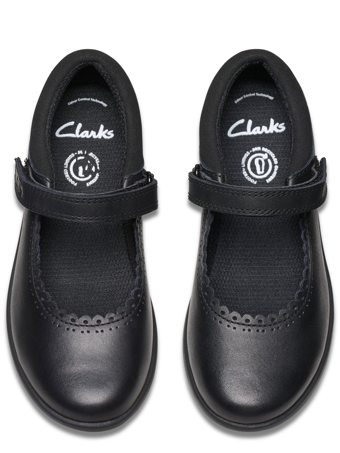 Image 4 of 6 of Clarks Kids Etch Pure Mary Jane Leather School Shoe