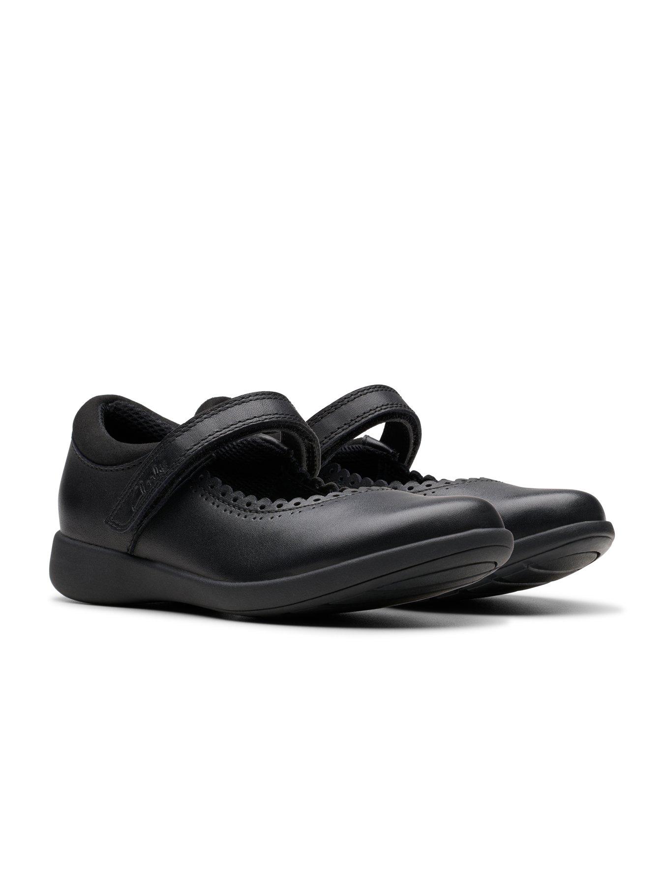 Image 6 of 6 of Clarks Kids Etch Pure Mary Jane Leather School Shoe