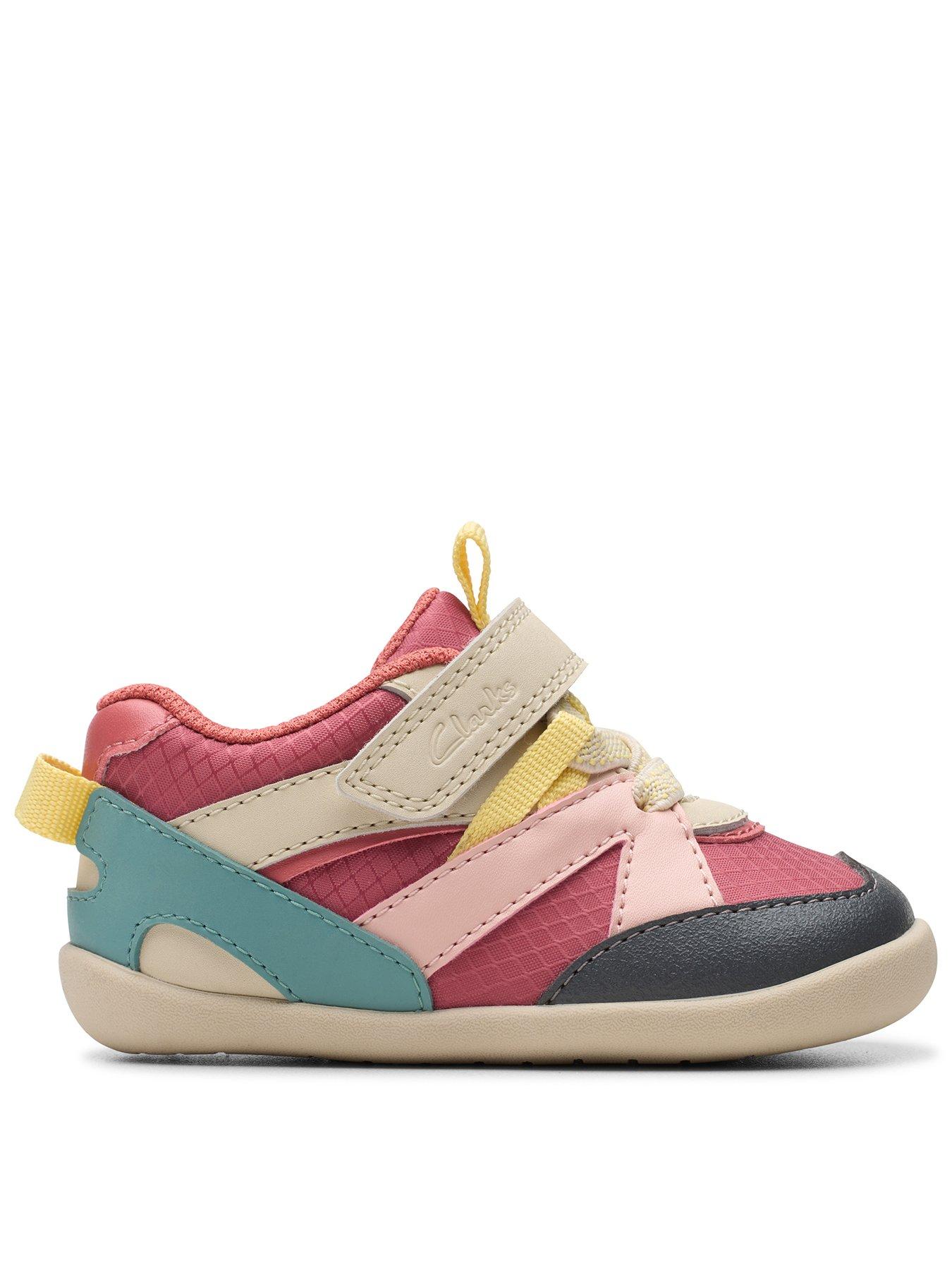 Image 1 of 6 of Clarks Baby First Roamer Sport Pre Walker Shoe