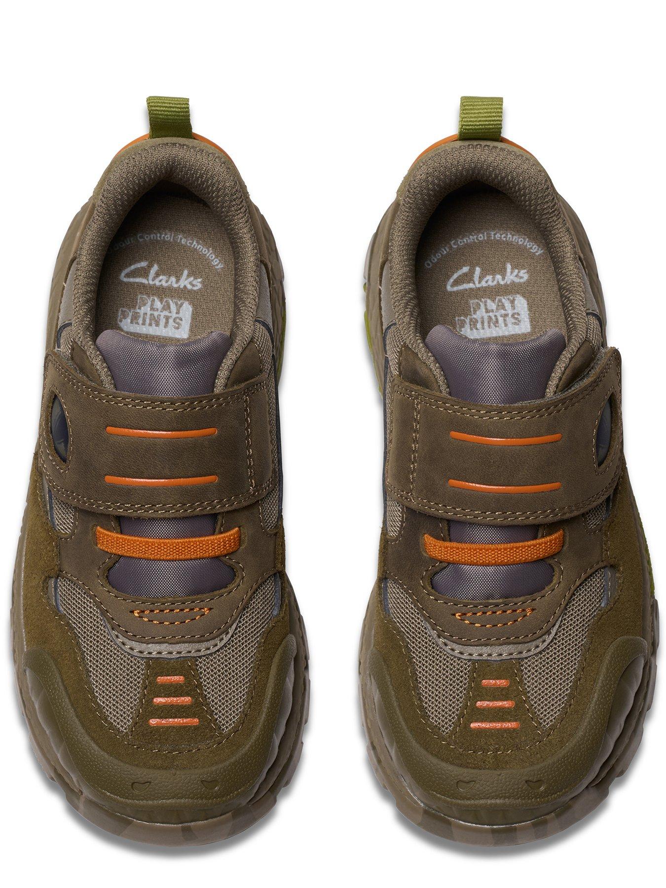 Image 4 of 7 of Clarks Kids Steggy See Dino Strap Shoe
