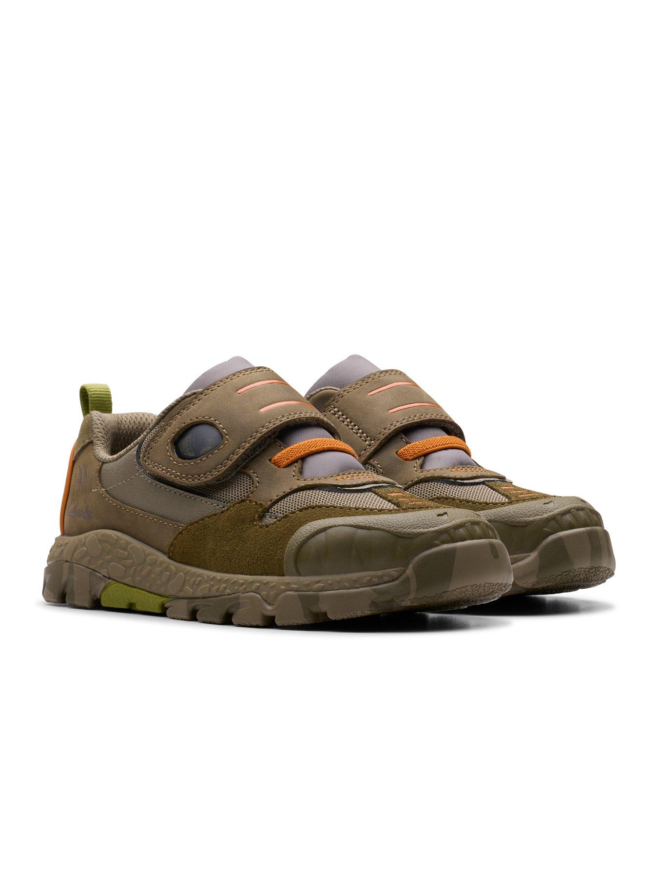 Image 7 of 7 of Clarks Kids Steggy See Dino Strap Shoe