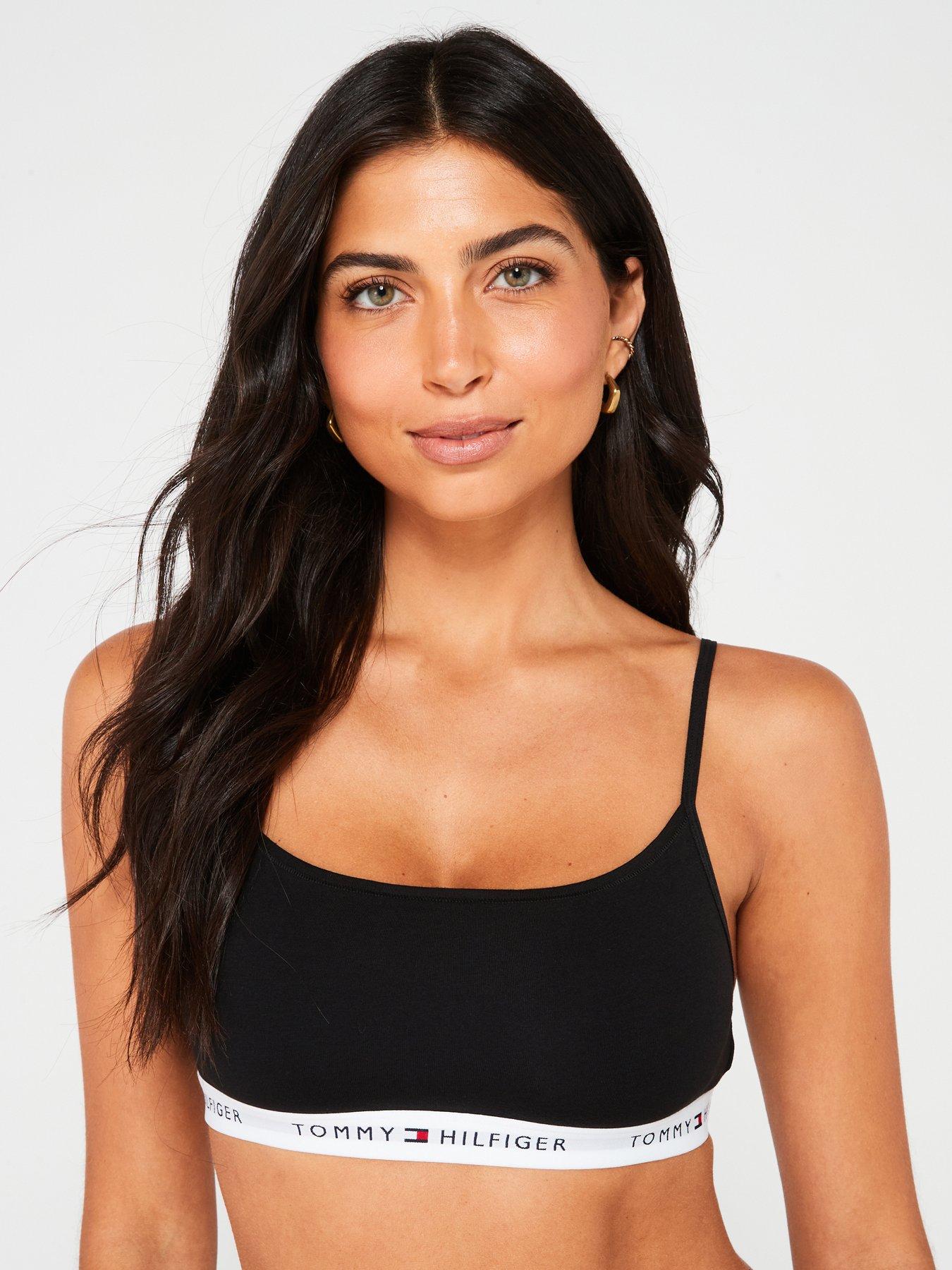 tommy-hilfiger-2-pack-banded-logo-bralette-blackstillFront