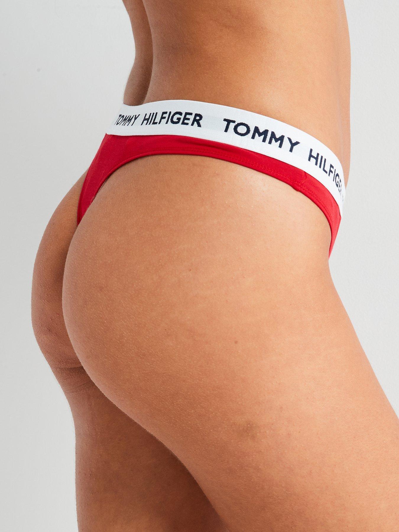 tommy-hilfiger-logo-banded-thong-redstillFront