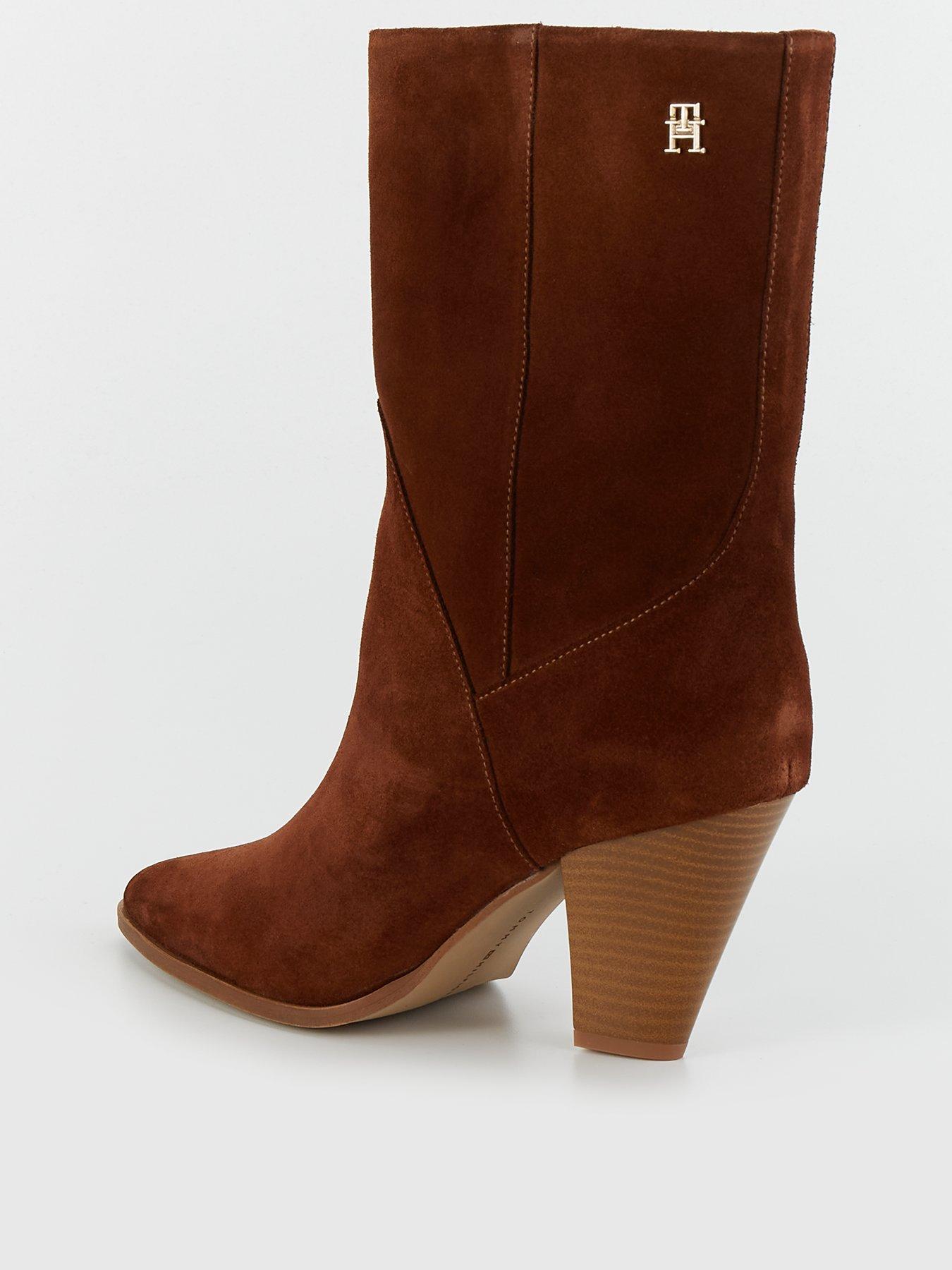 tommy-hilfiger-suede-heeled-cowboy-boots-brownback