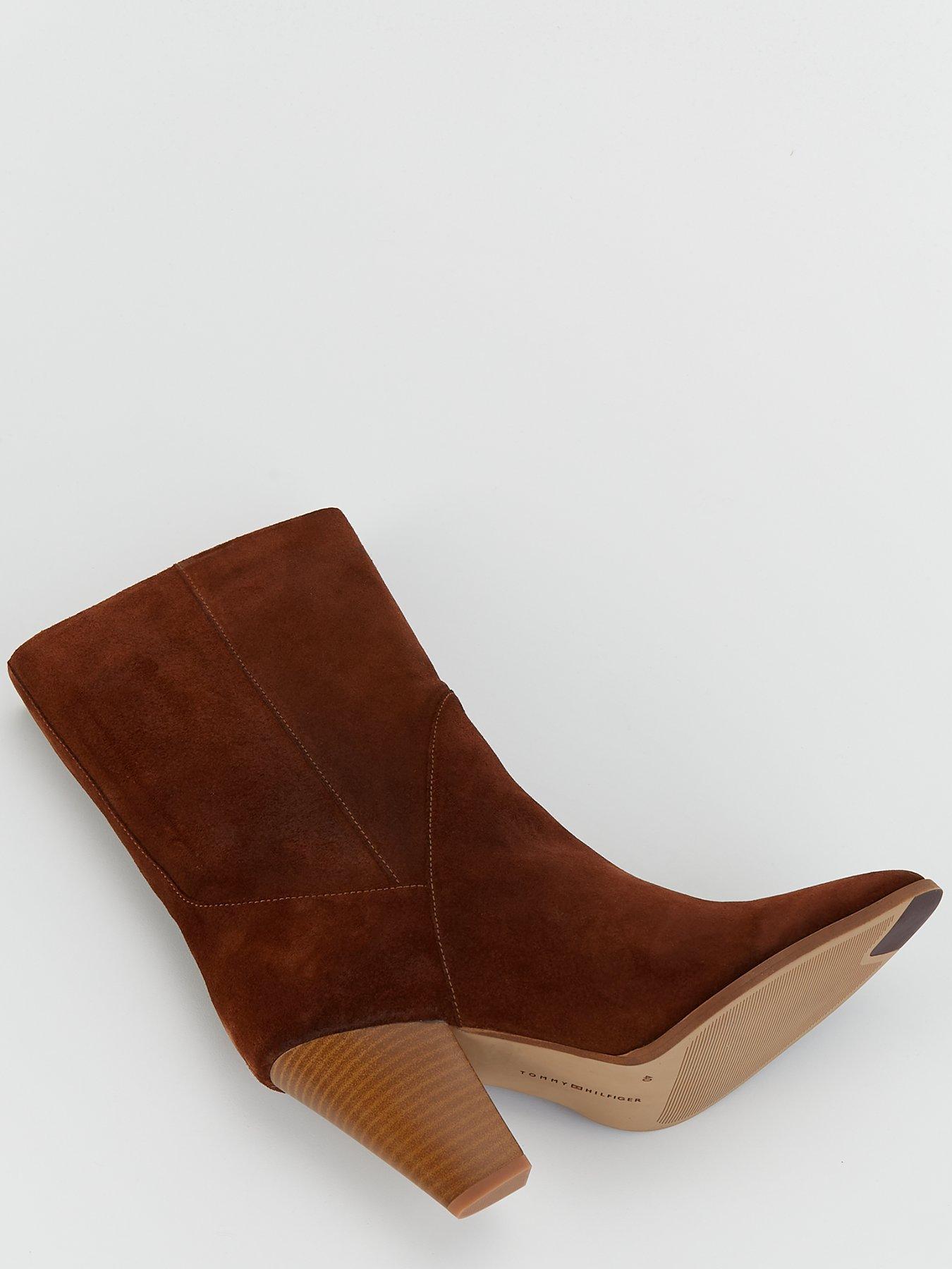 tommy-hilfiger-suede-heeled-cowboy-boots-browndetail