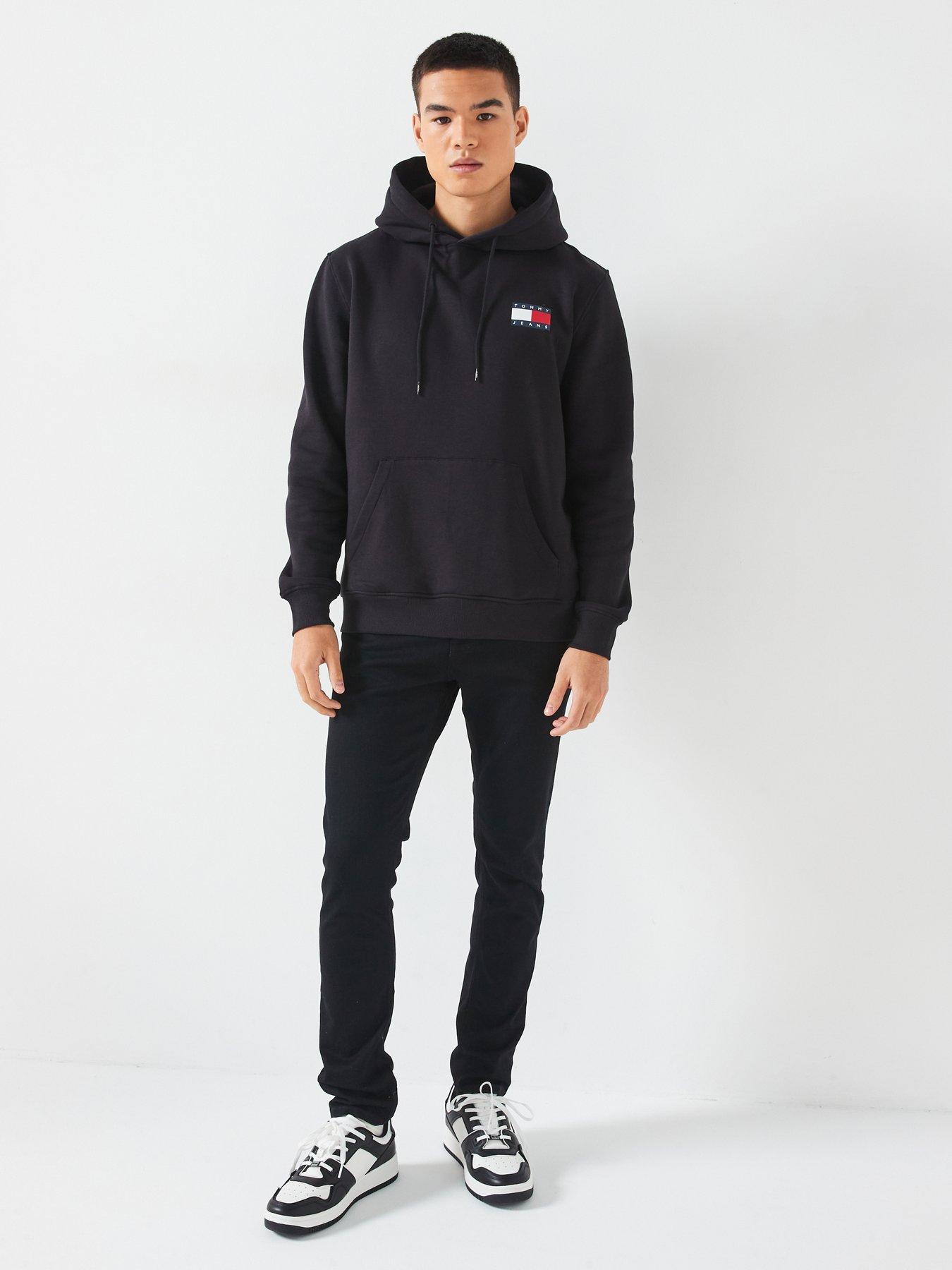 Image 3 of 5 of Tommy Jeans Austin Tapered Fit Stretch Jeans - Black