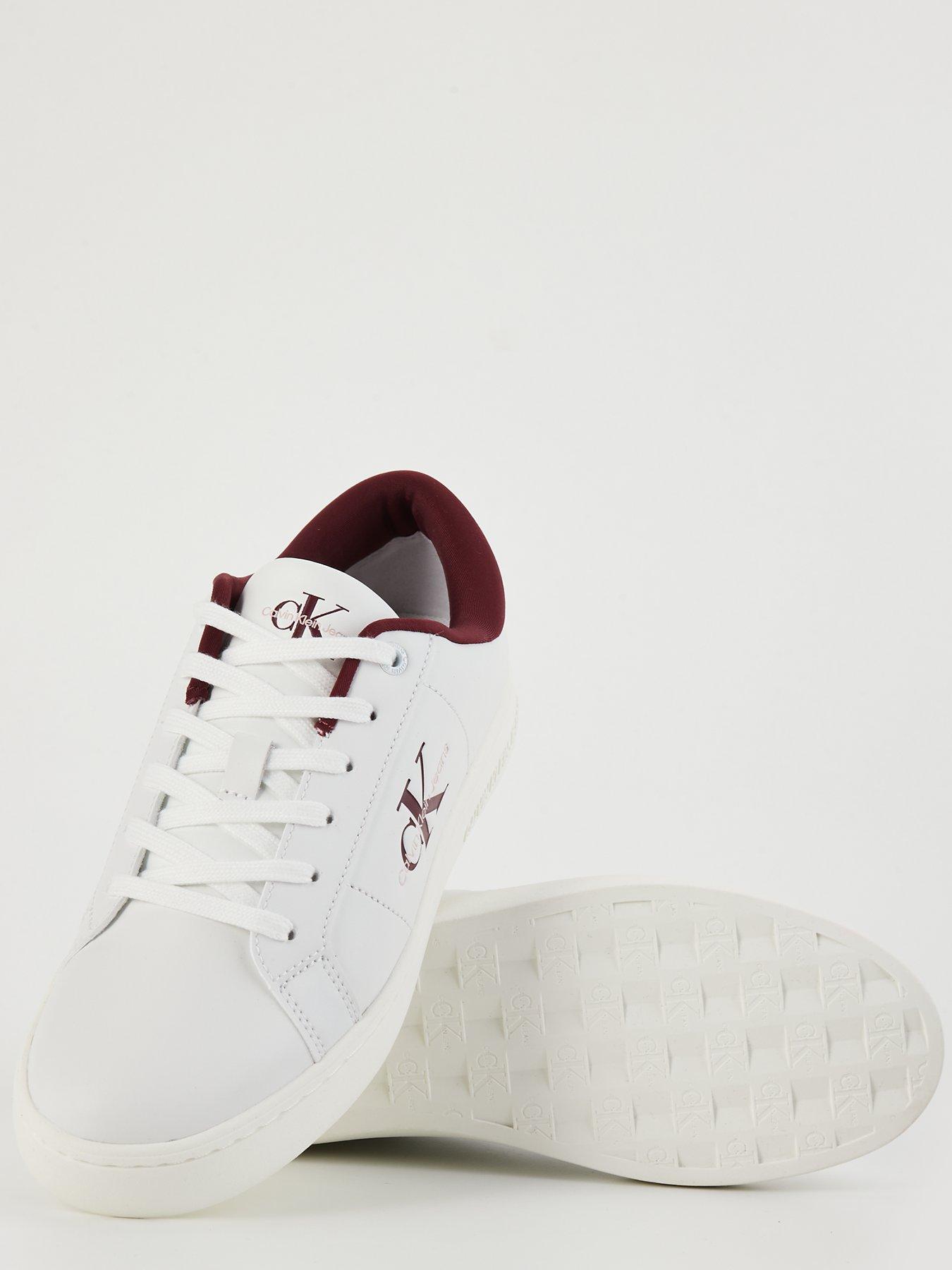 calvin-klein-jeans-classic-leather-lace-up-cupsole-trainers-whitedetail