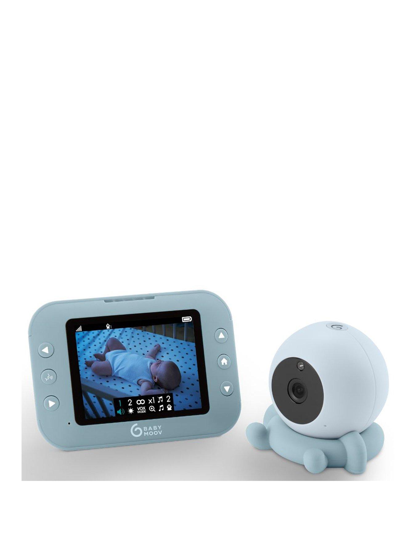 Image 2 of 7 of Babymoov Yoo Roll Wire-Free Baby Monitor&nbsp;- Blue
