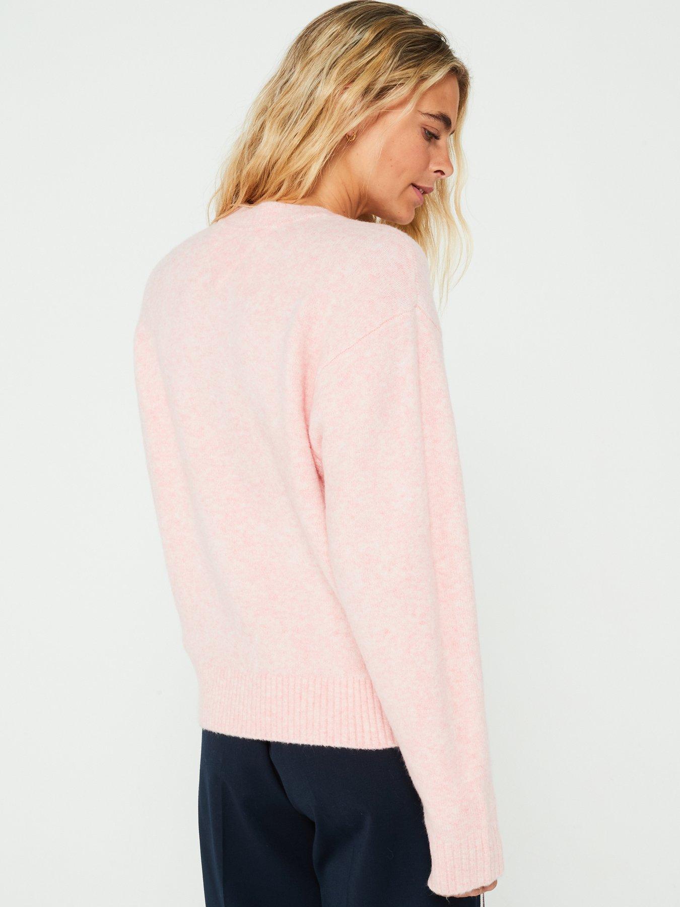 tommy-jeans-meacutelange-relaxed-jumper-with-wool-ballet-pinkstillFront