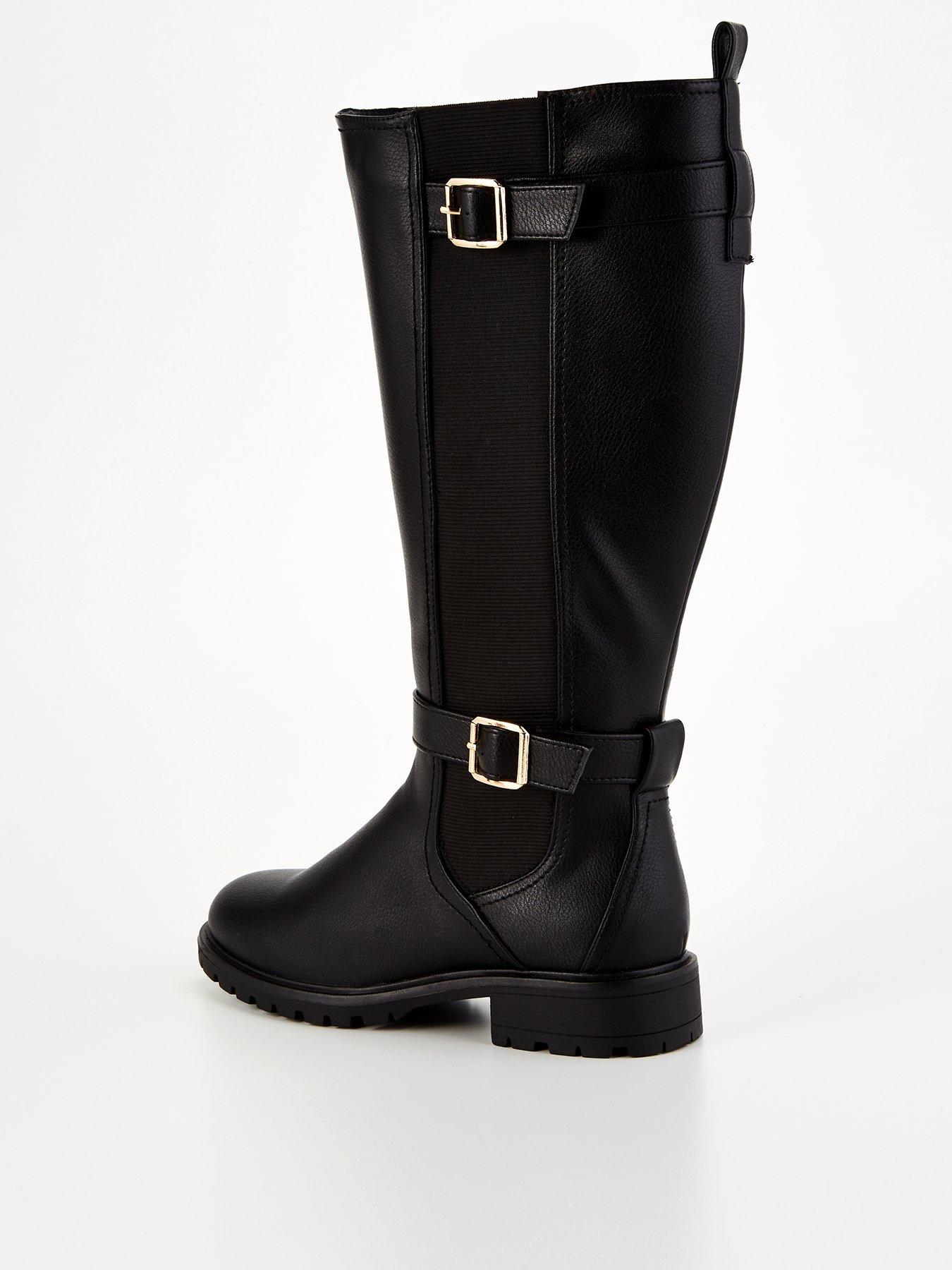 everyday-wide-fit-buckle-knee-boot-with-wider-fitting-calf-blackback