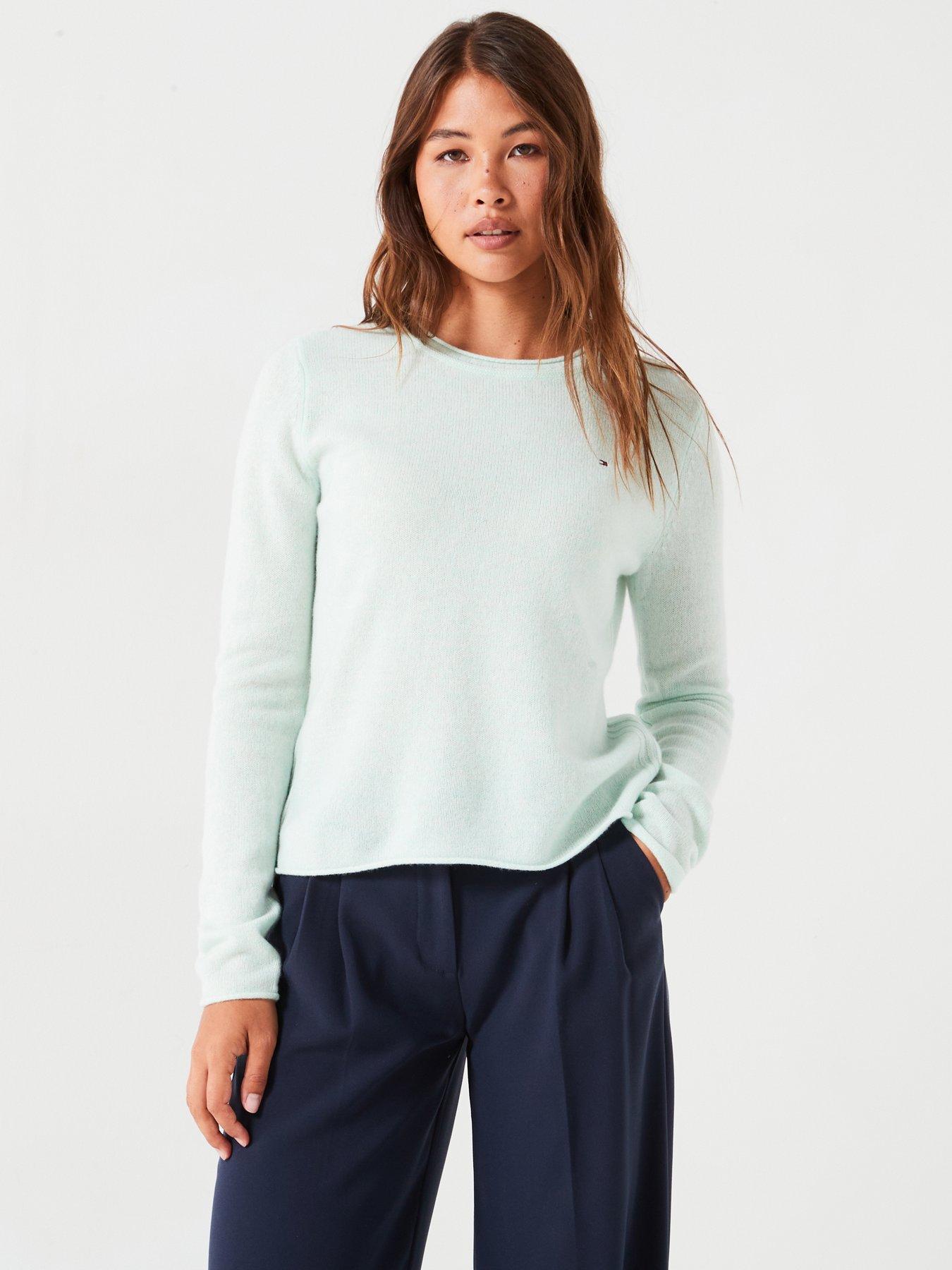 tommy-hilfiger-soft-wool-crew-neck-jumper-green