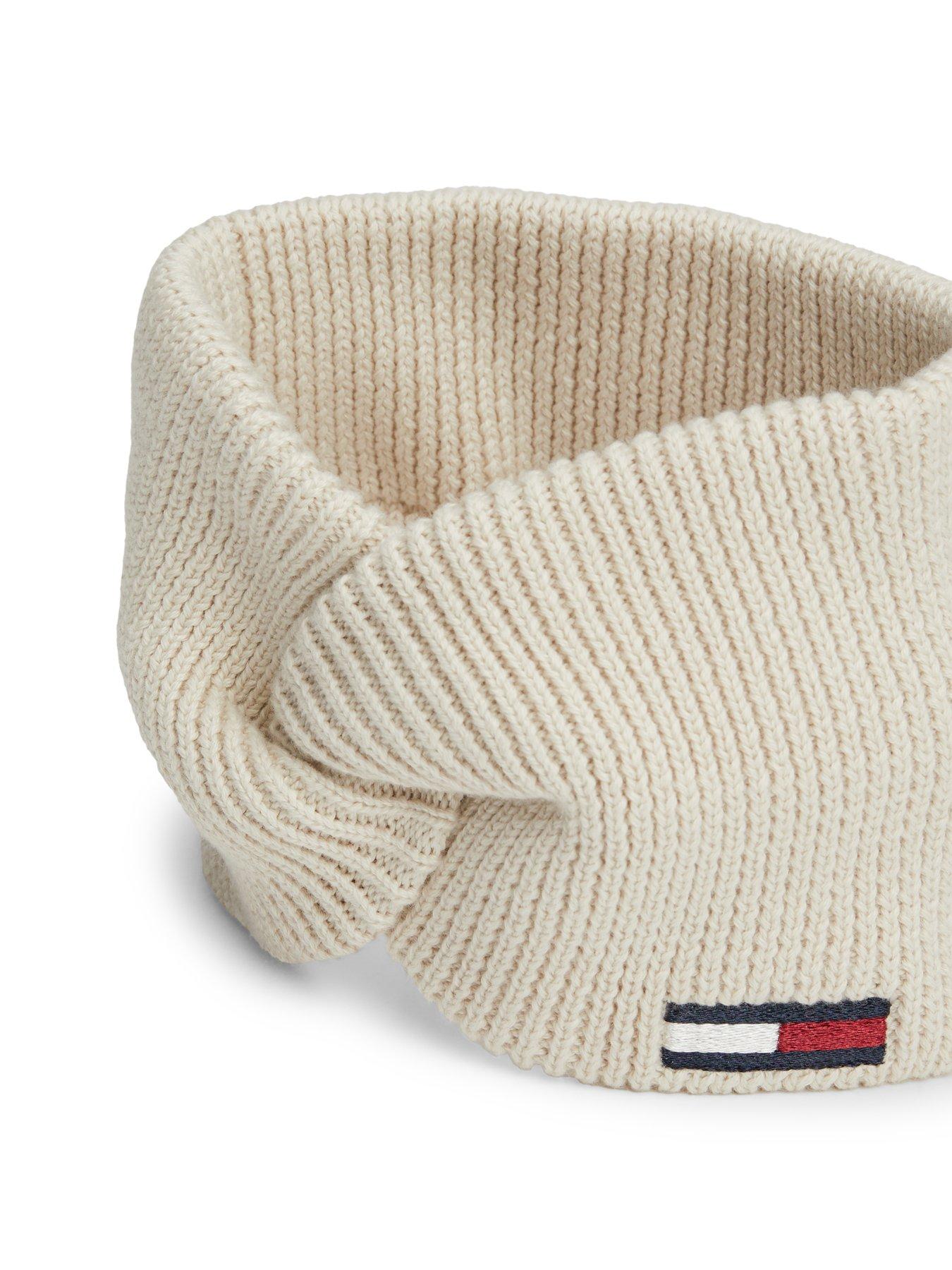 tommy-jeans-flag-logo-knitted-headband-creamoutfit