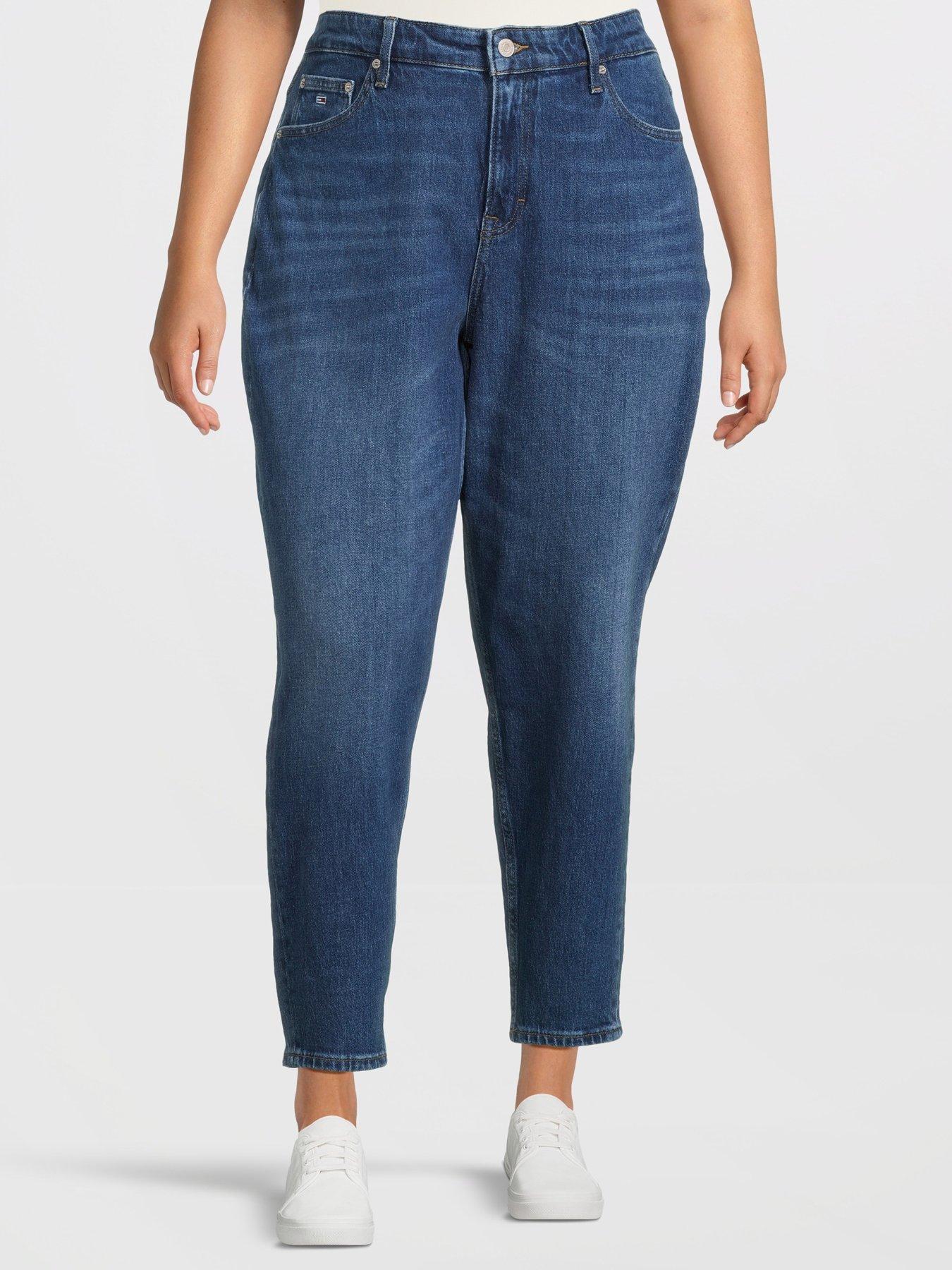 undefined Plus Mom Jean - Blue