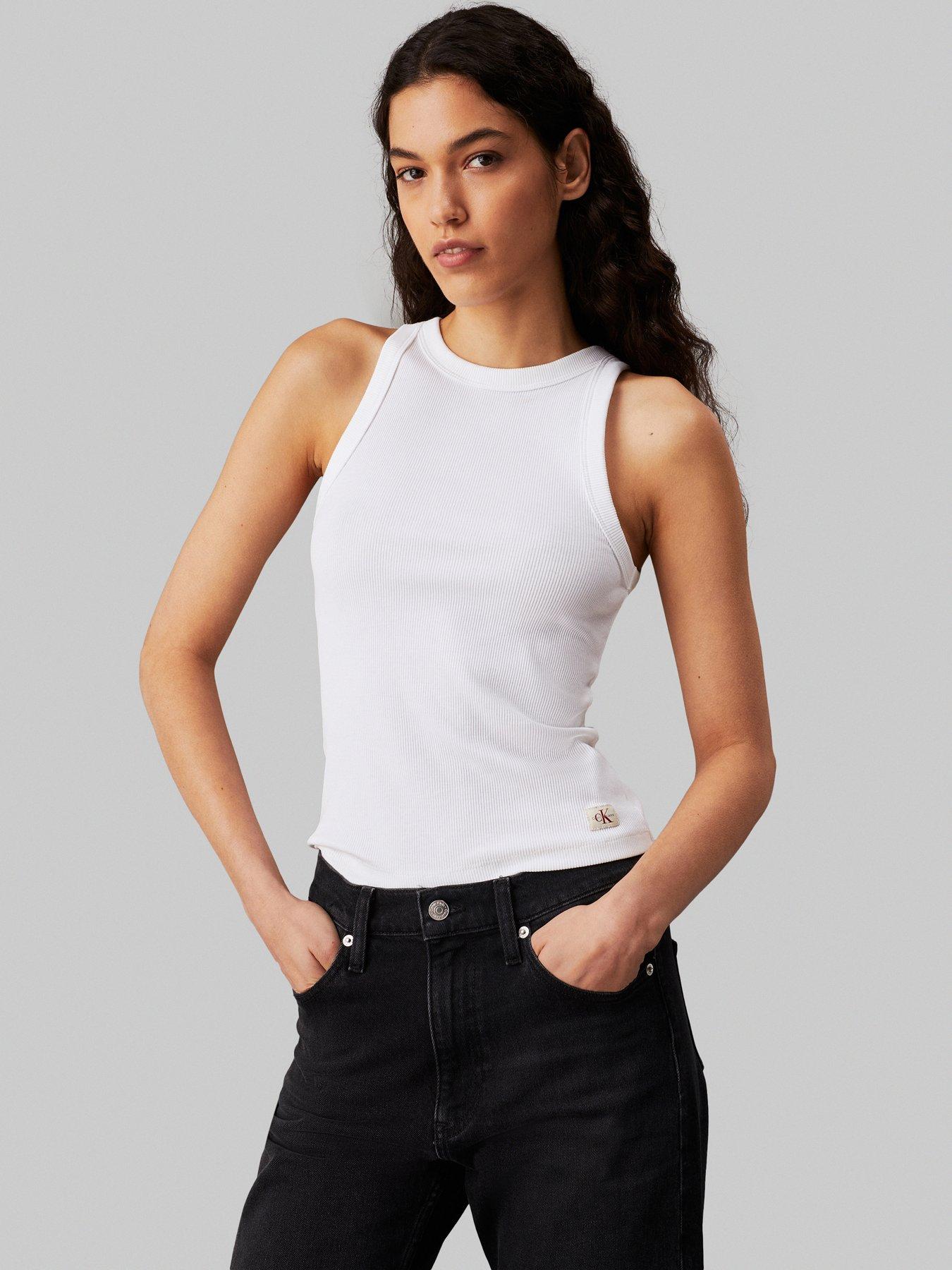 calvin-klein-jeans-woven-label-logo-vest-top-white