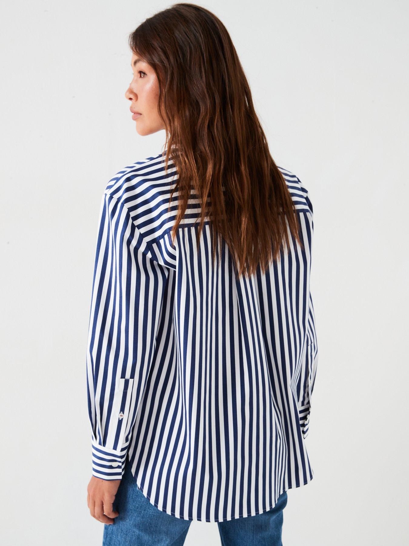 tommy-hilfiger-relaxed-stripe-shirt-navyoutfit