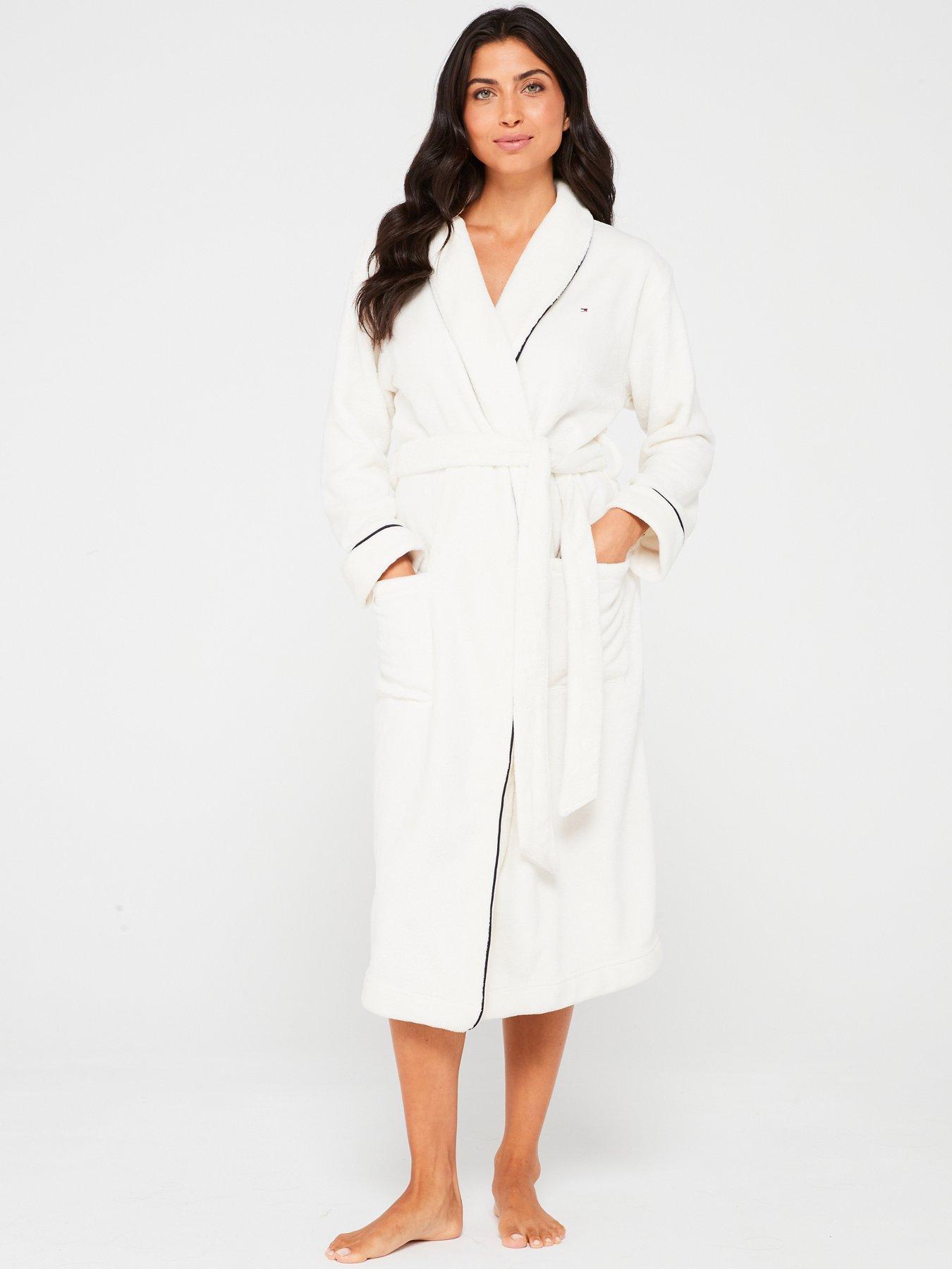 tommy-hilfiger-fleece-robe-white