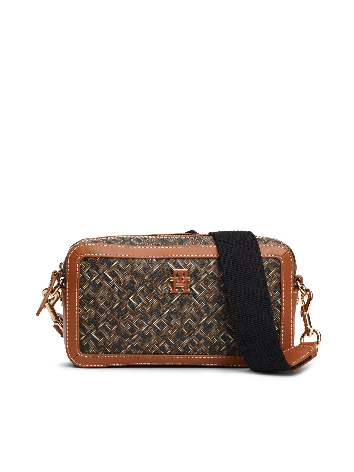 tommy-hilfiger-monogram-leather-camera-bag-brown