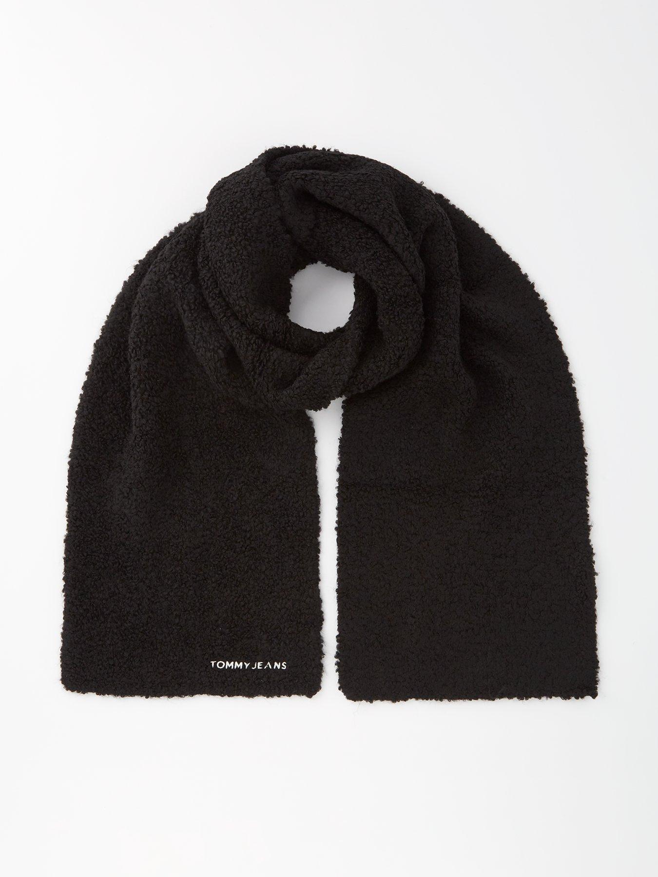 tommy-jeans-linear-logo-scarf-black