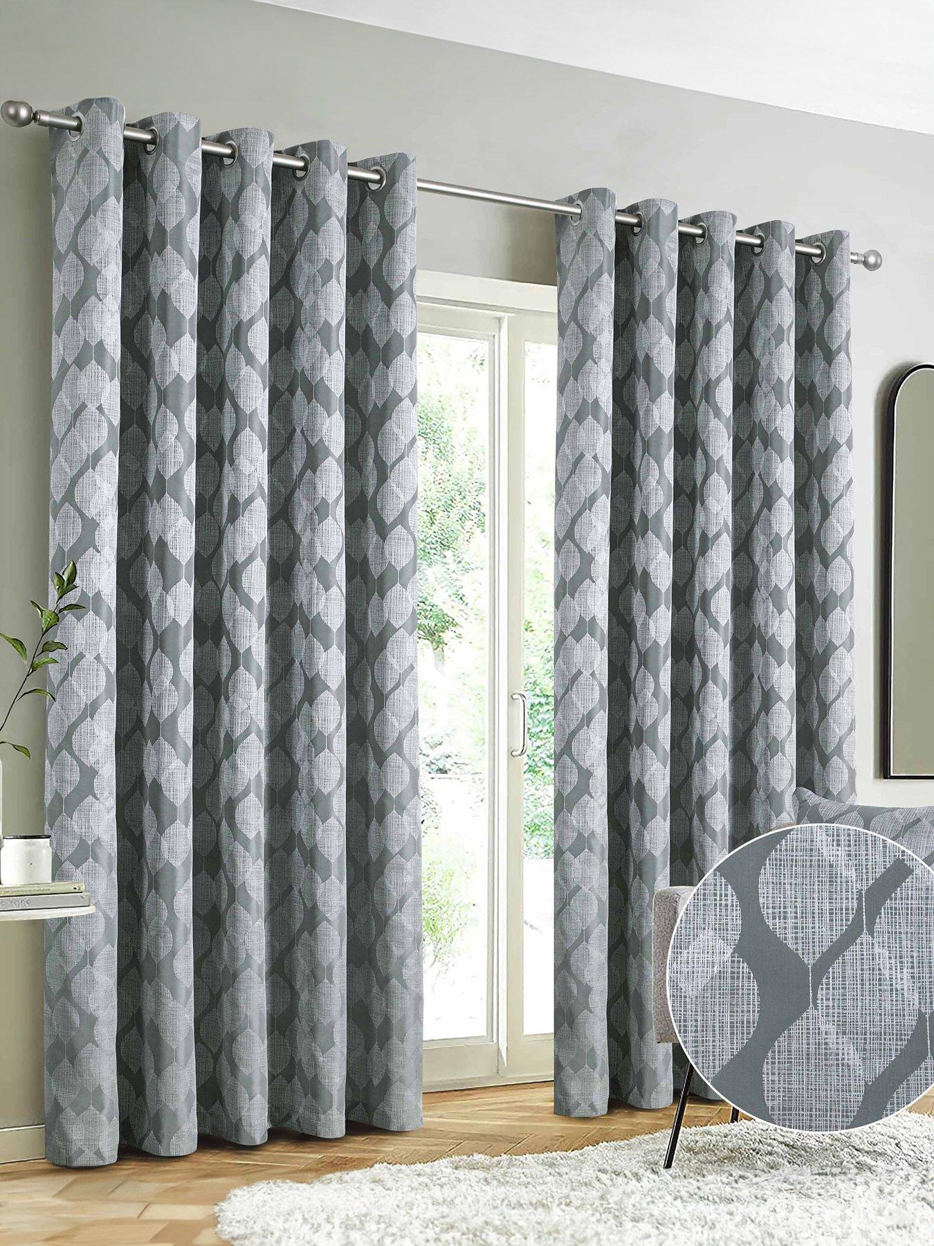 undefined Halo Eyelet Curtains