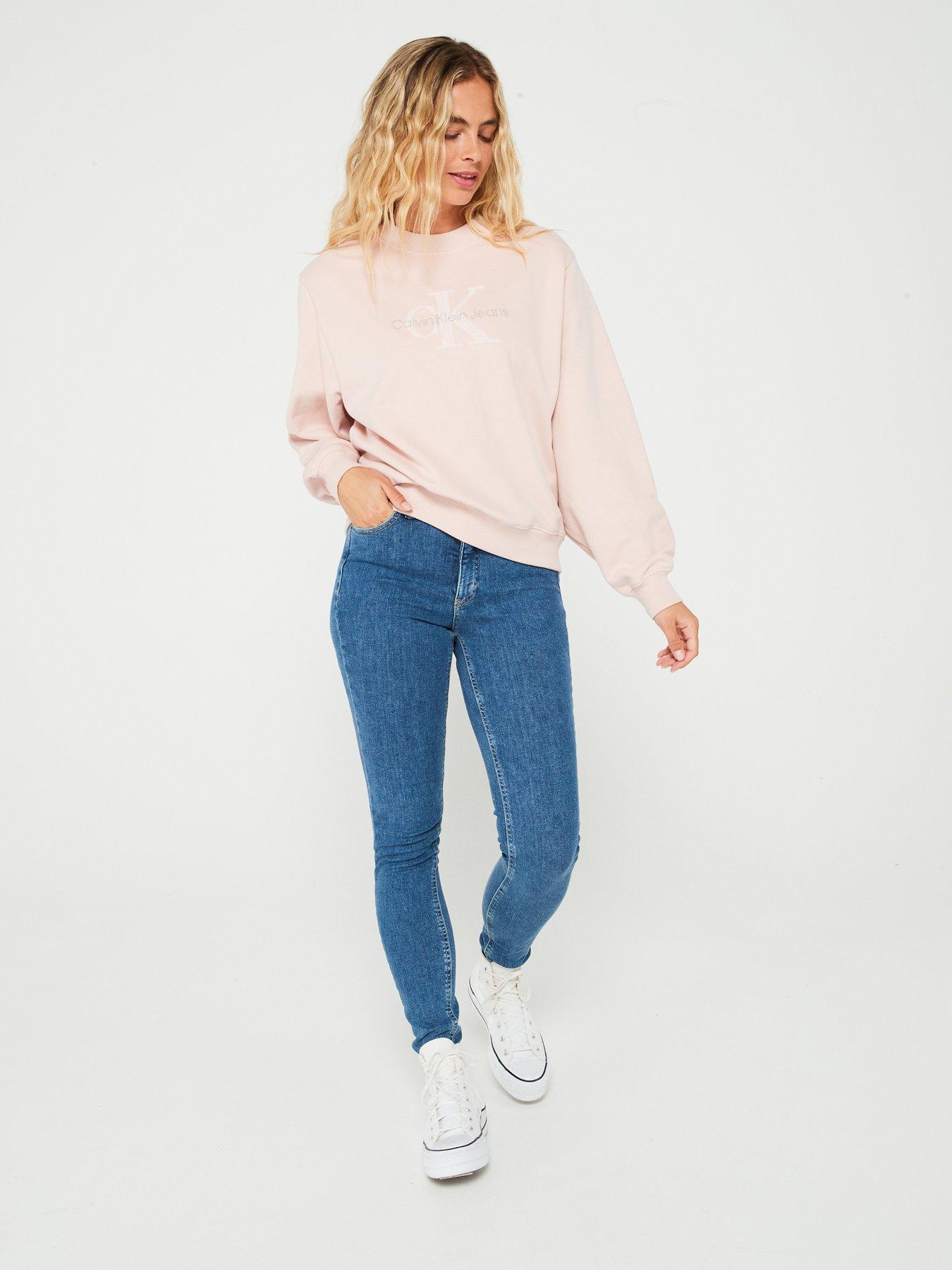 calvin-klein-jeans-chenille-monologo-sweatshirt-pinkback