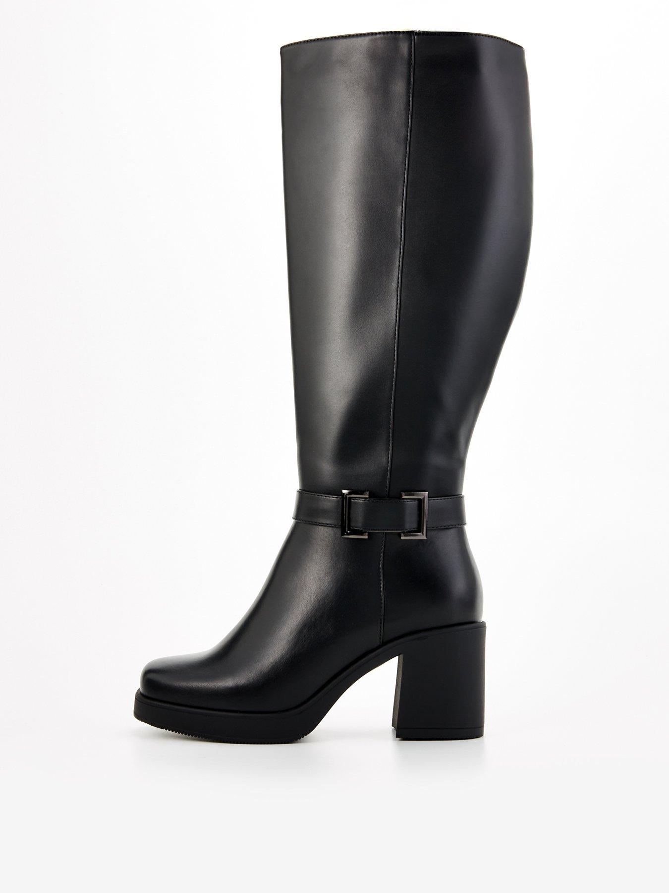 v-by-very-extra-wide-fit-buckle-knee-block-heel-boot-black