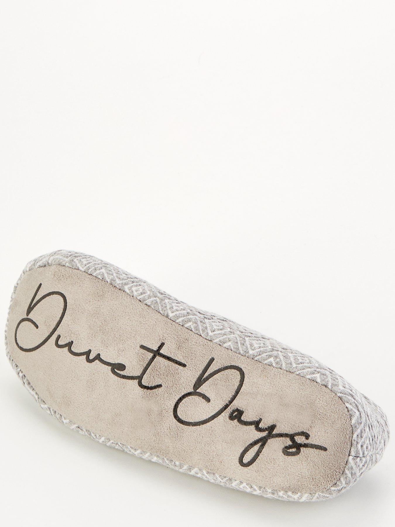 everyday-textured-ballerina-slipper-greydetail