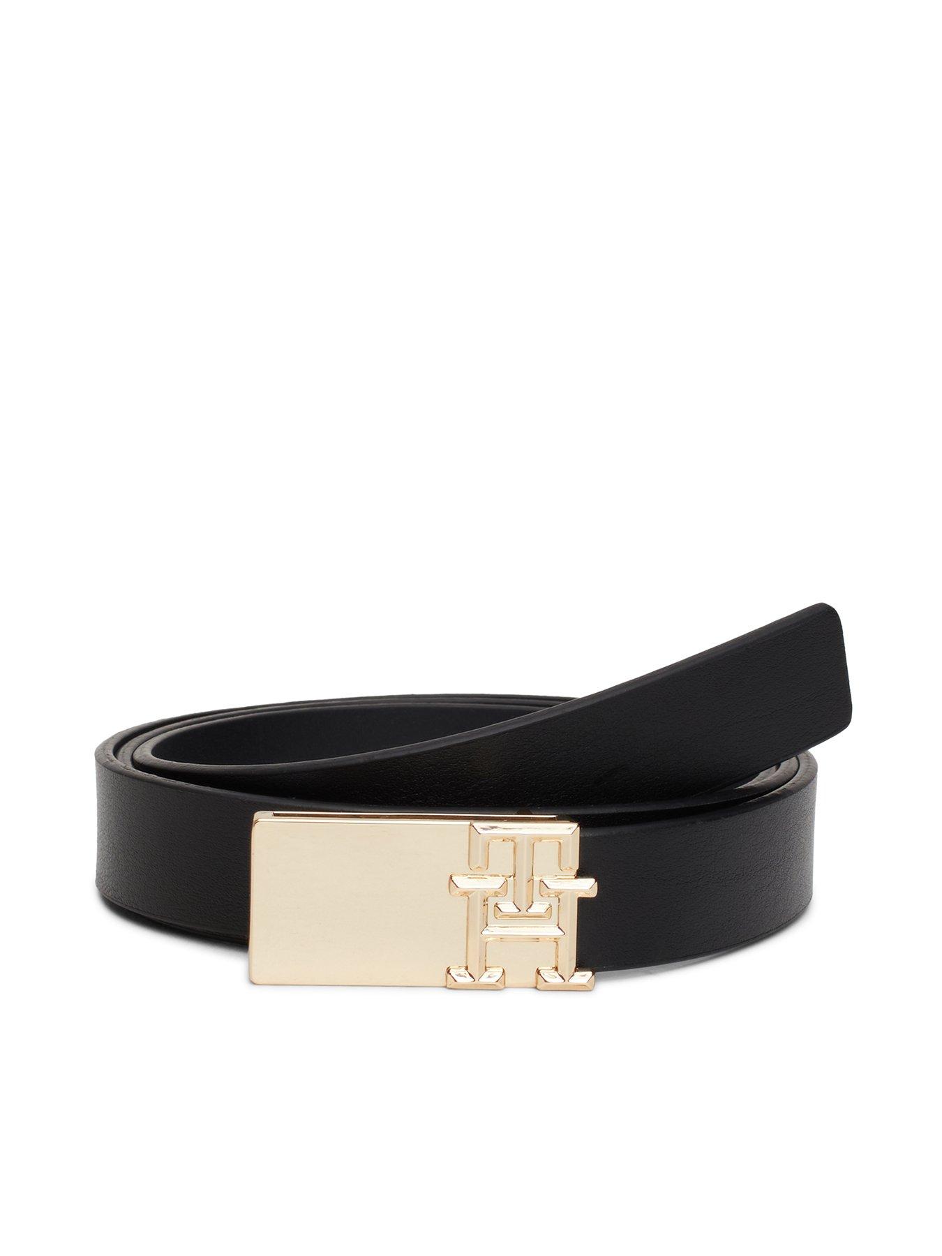 tommy-hilfiger-heritage-logo-belt-black