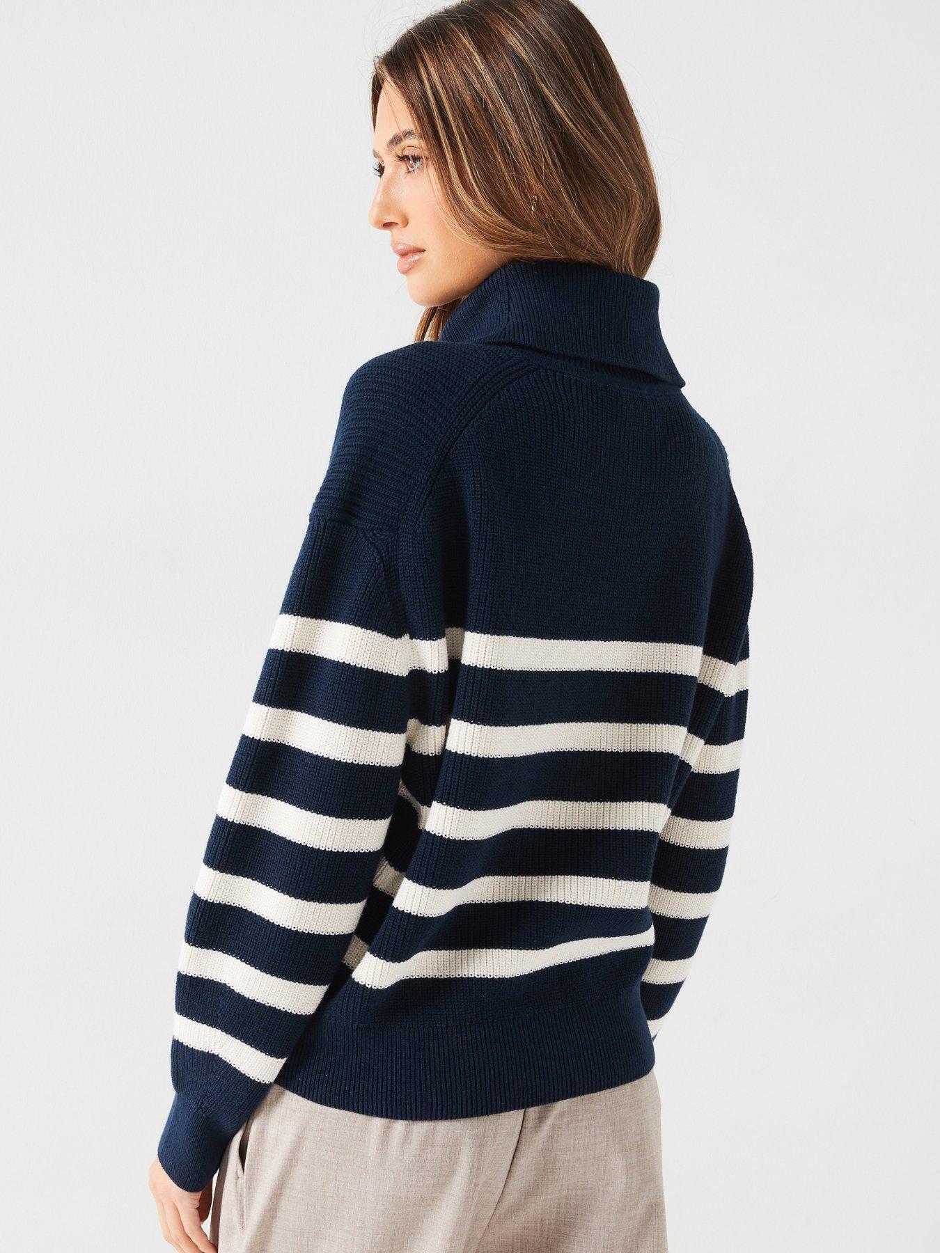 tommy-hilfiger-12-zip-knitted-jumper-multistillFront