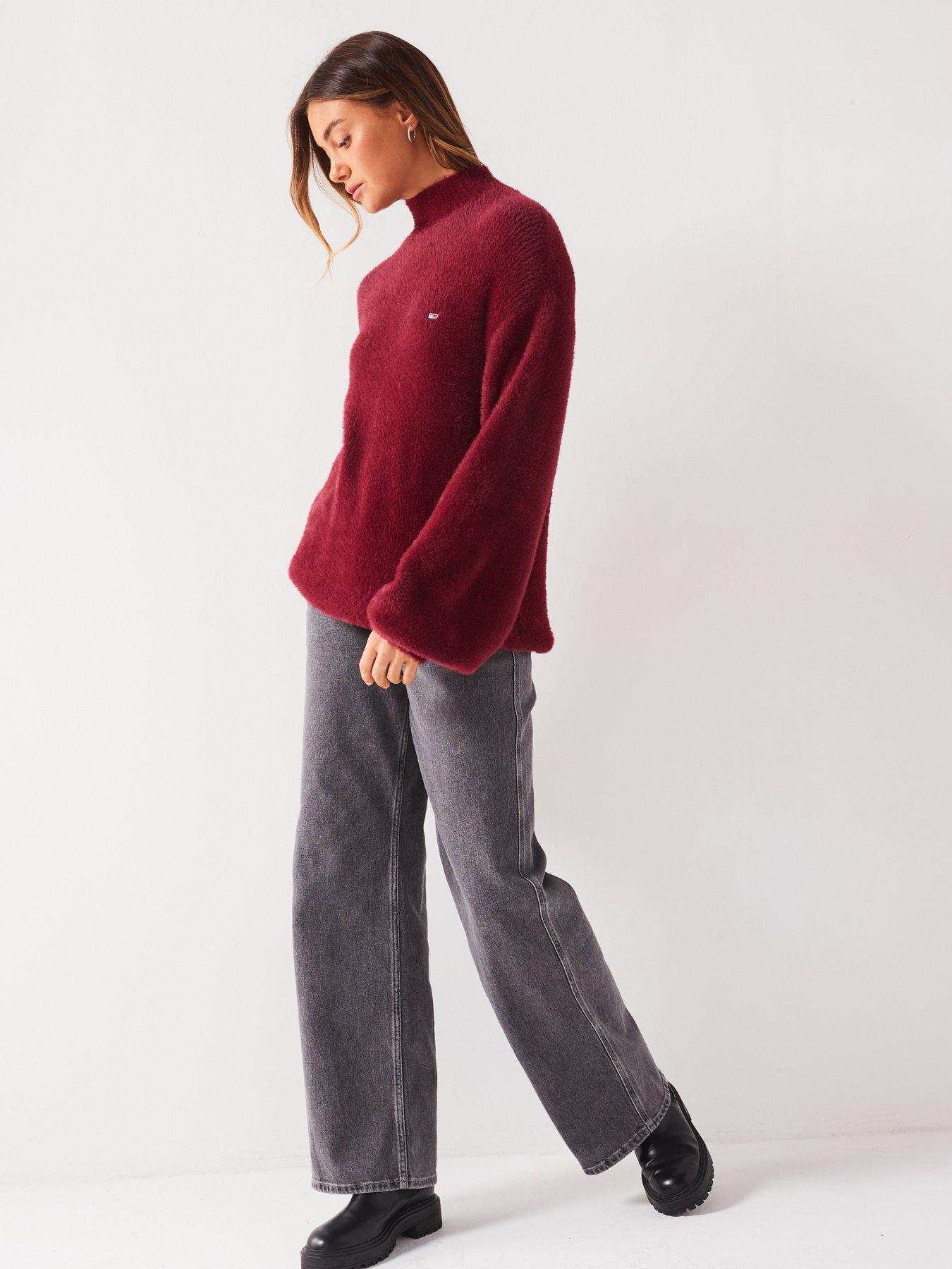 tommy-jeans-fluffy-knit-jumper-redback